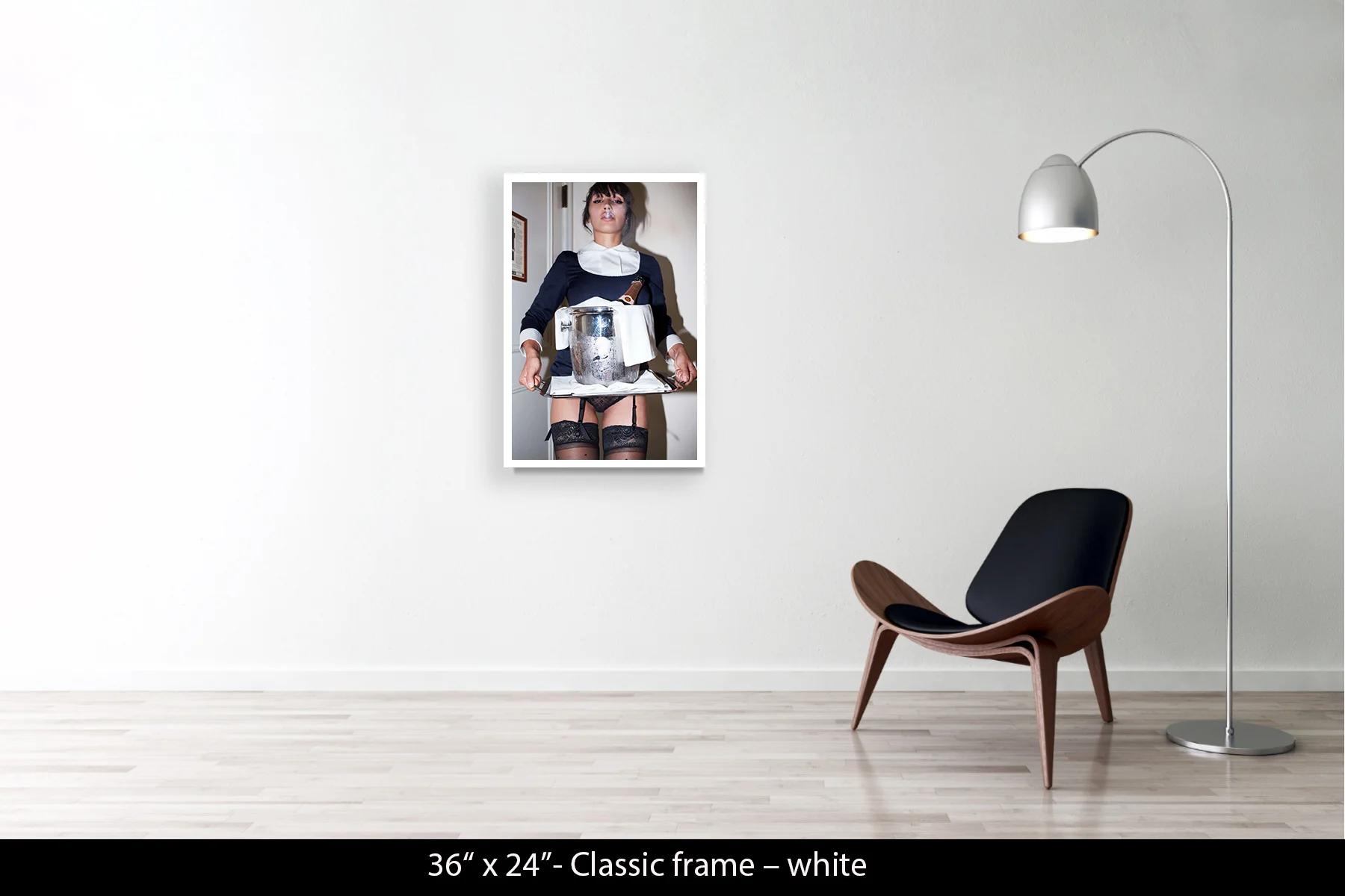 36"x24" | Classic Frame White