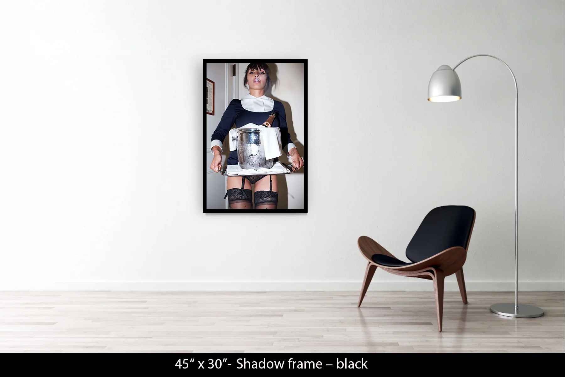 45"x30" | Shadow Frame Black