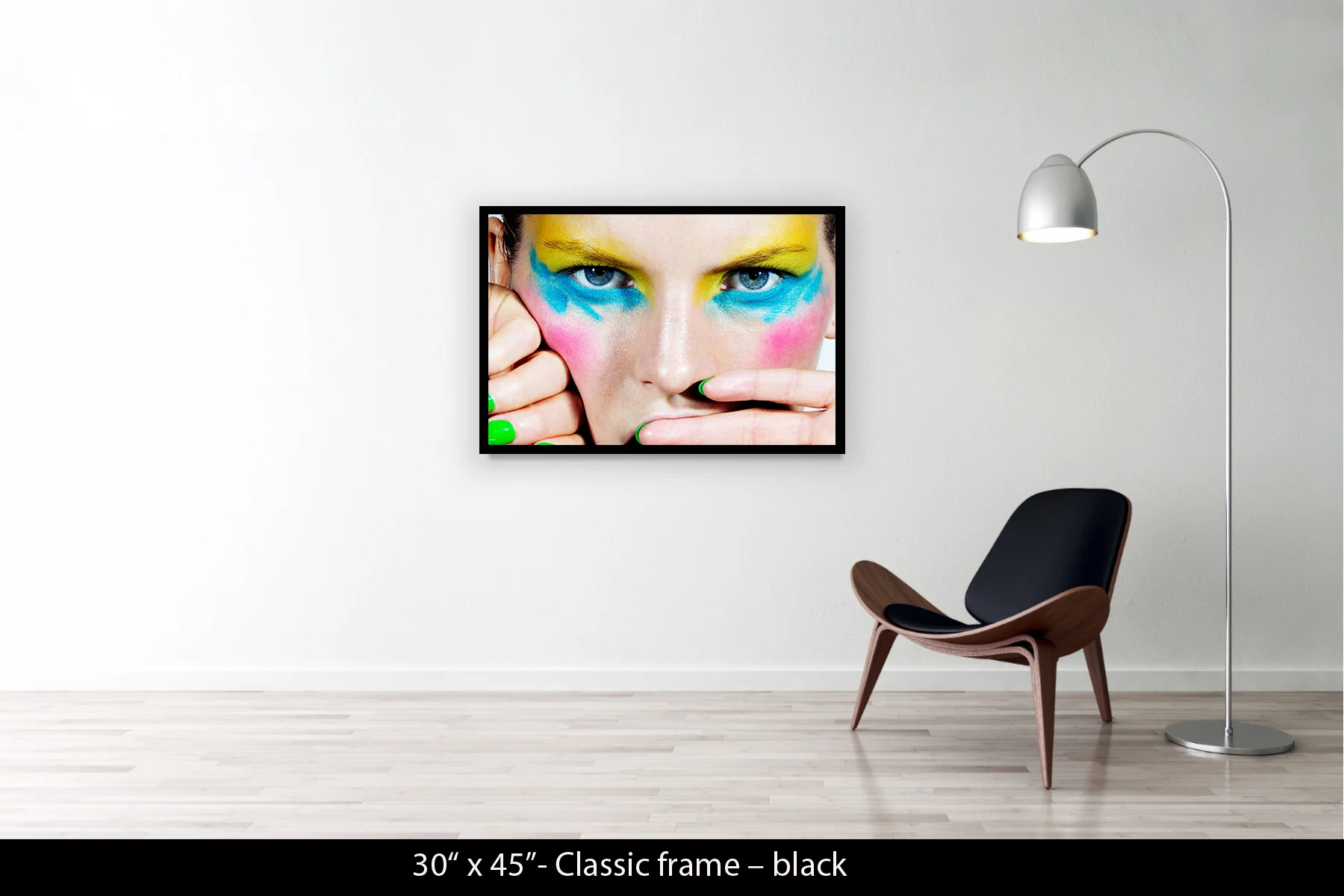 30"x45" | Classic Frame Black