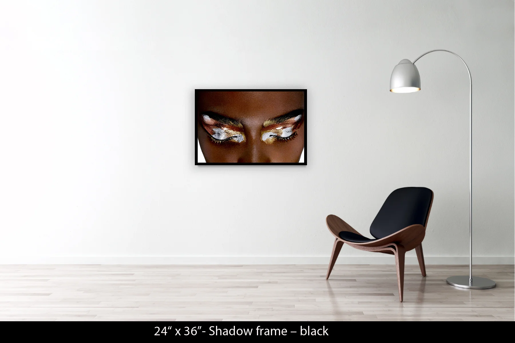 24"x36" | Shadow Frame Black
