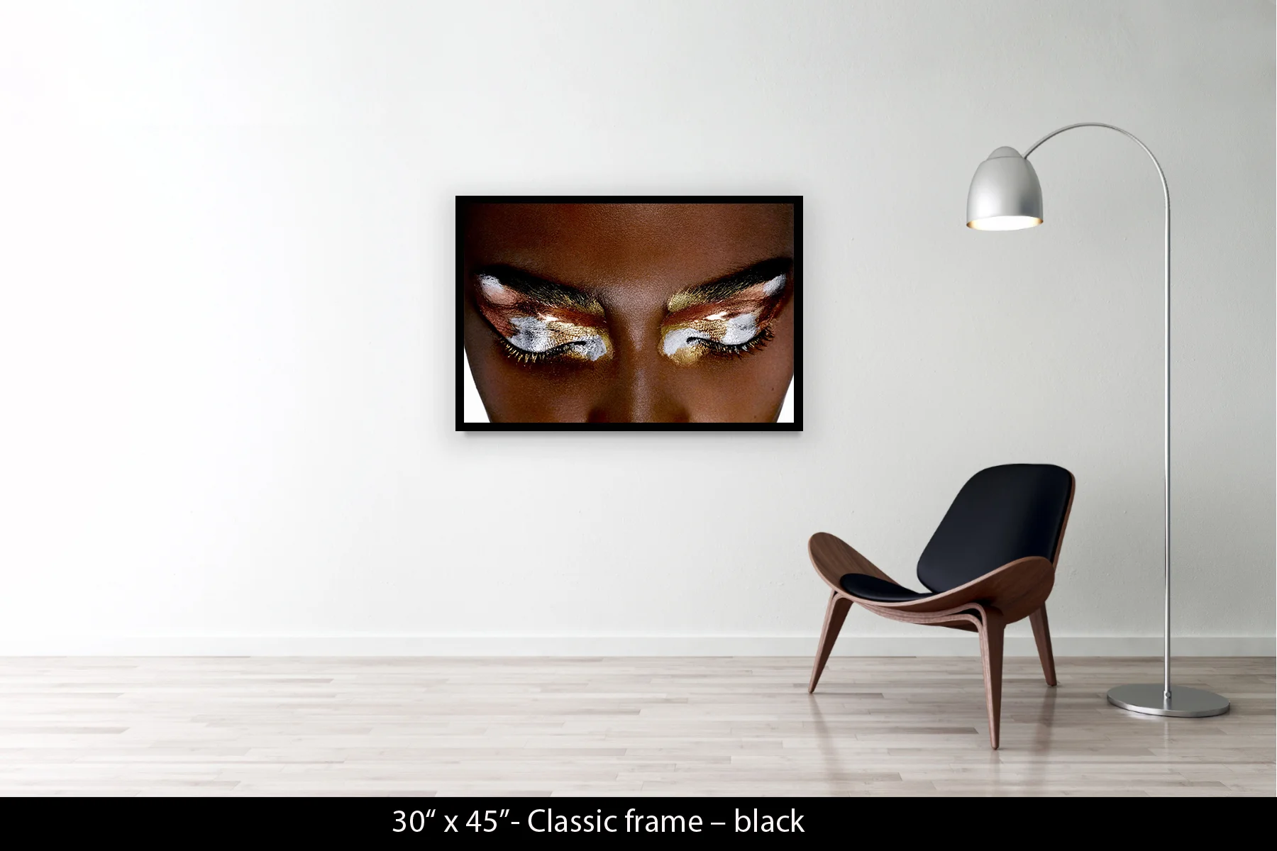 30"x45" | Classic Frame Black