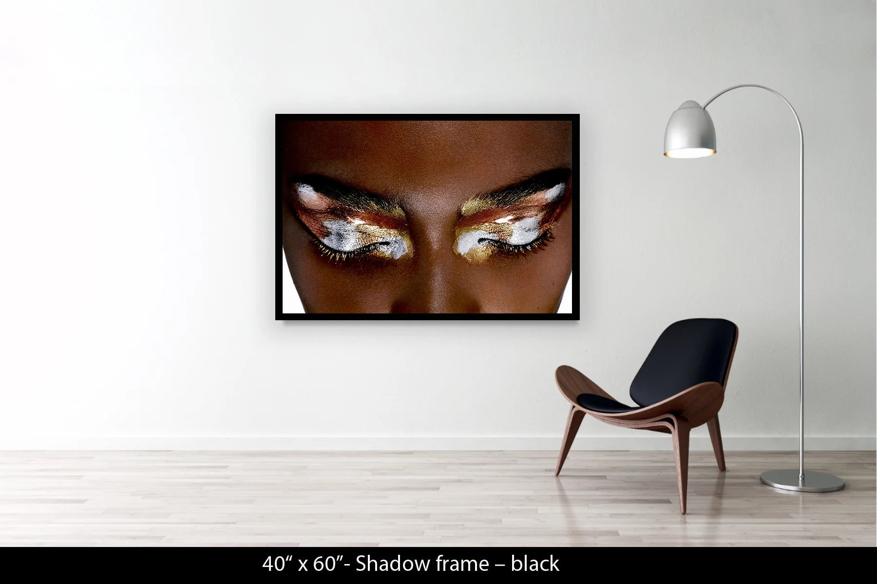40"x60" | Shadow Frame Black
