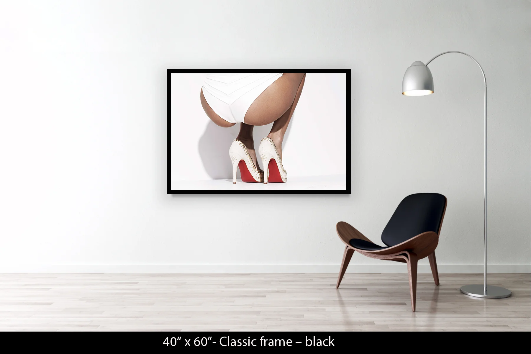 40"x60" | Classic Frame Black