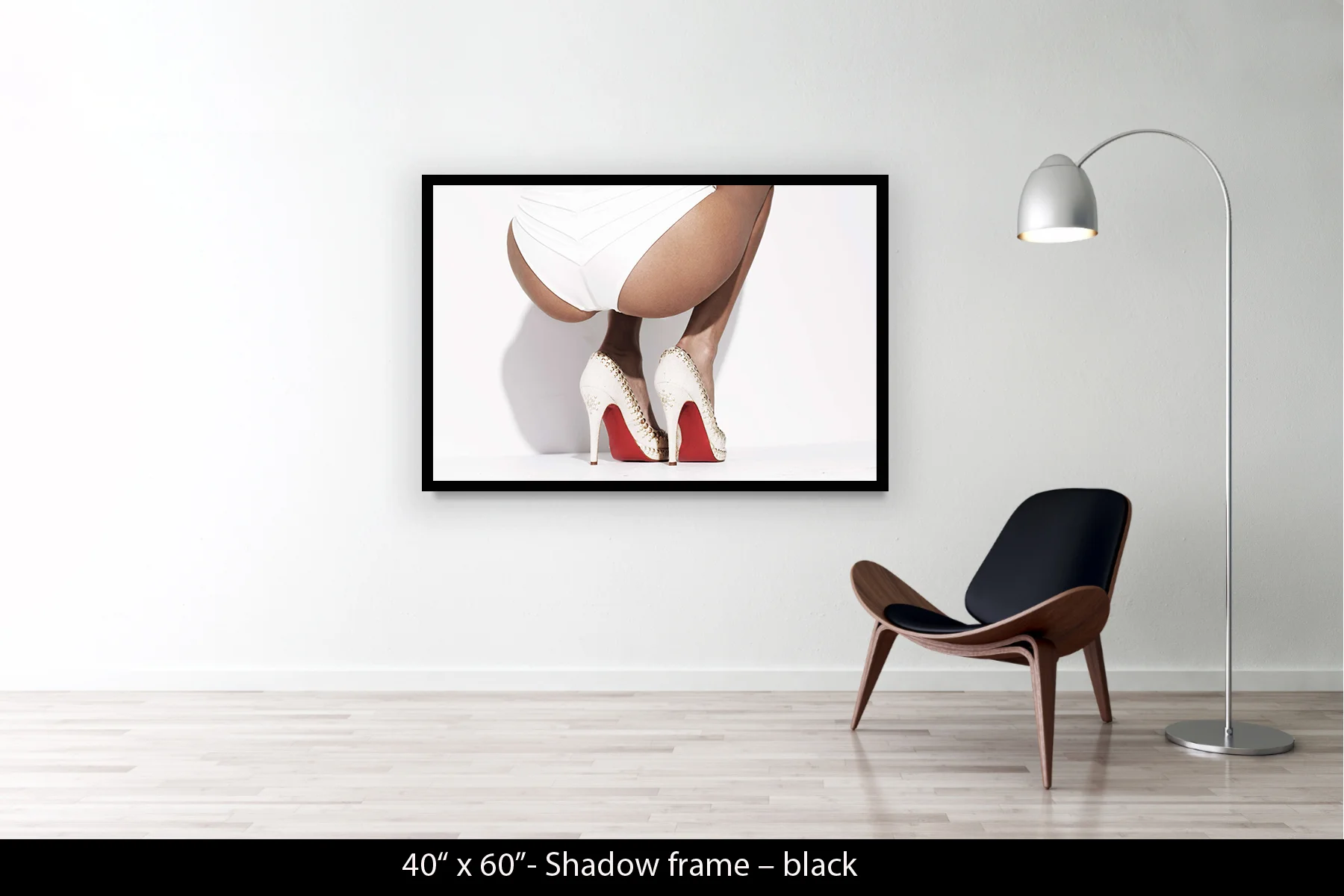 40"x60" | Shadow Frame Black