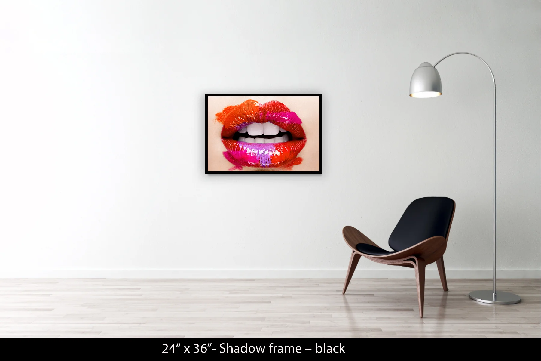24"x36" | Shadow Frame Black