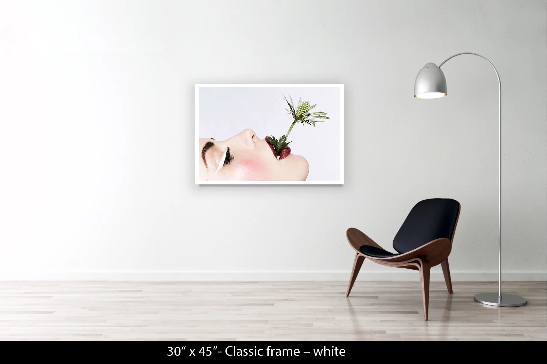 30"x45" | Classic Frame White