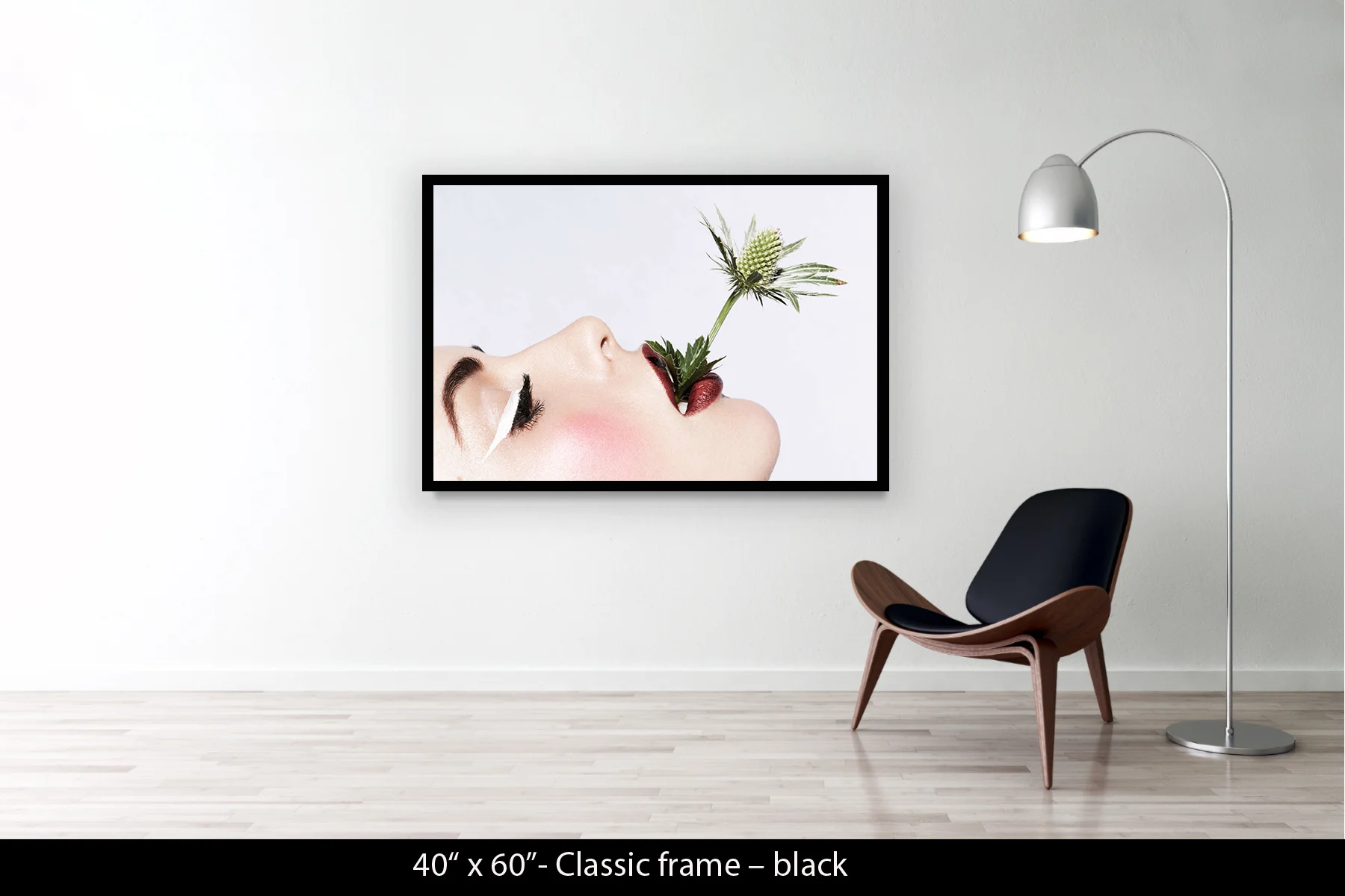 40"x60" | Classic Frame Black
