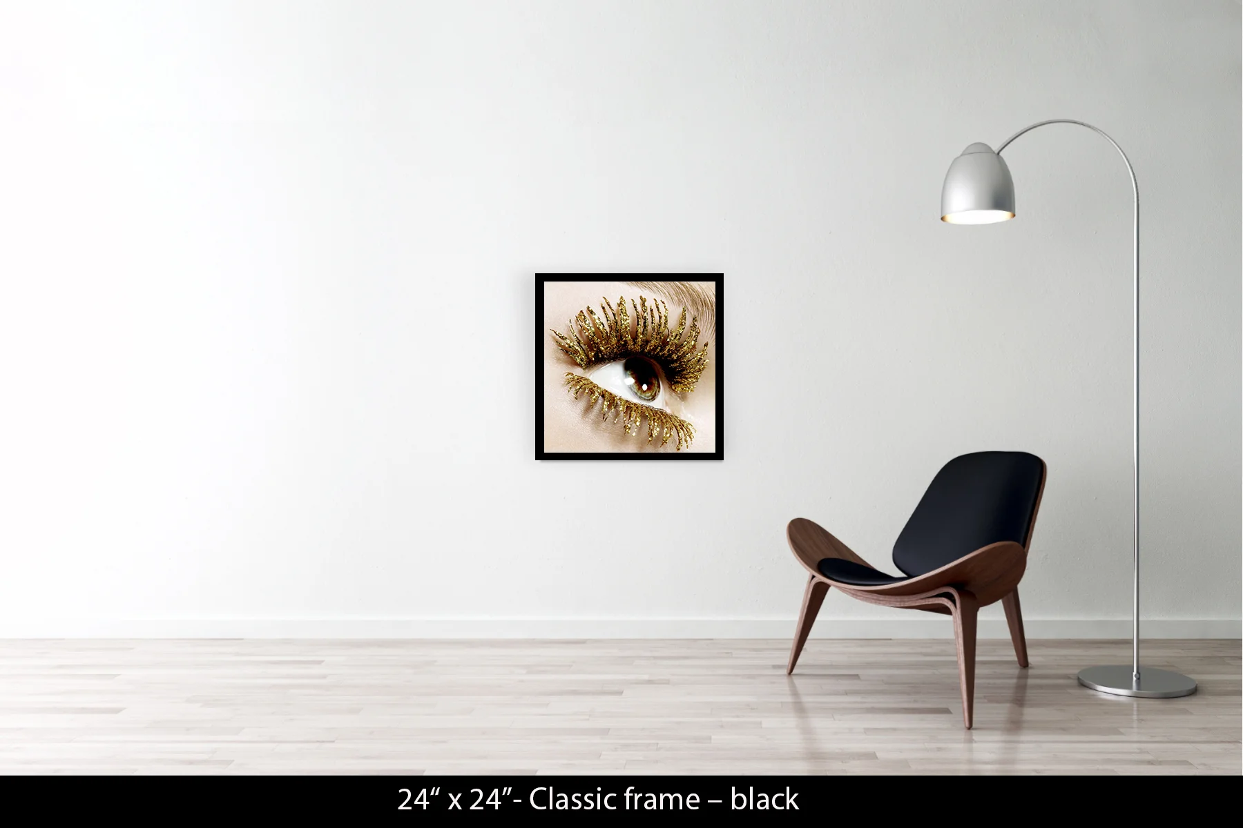 24"x24" | Classic Frame Black