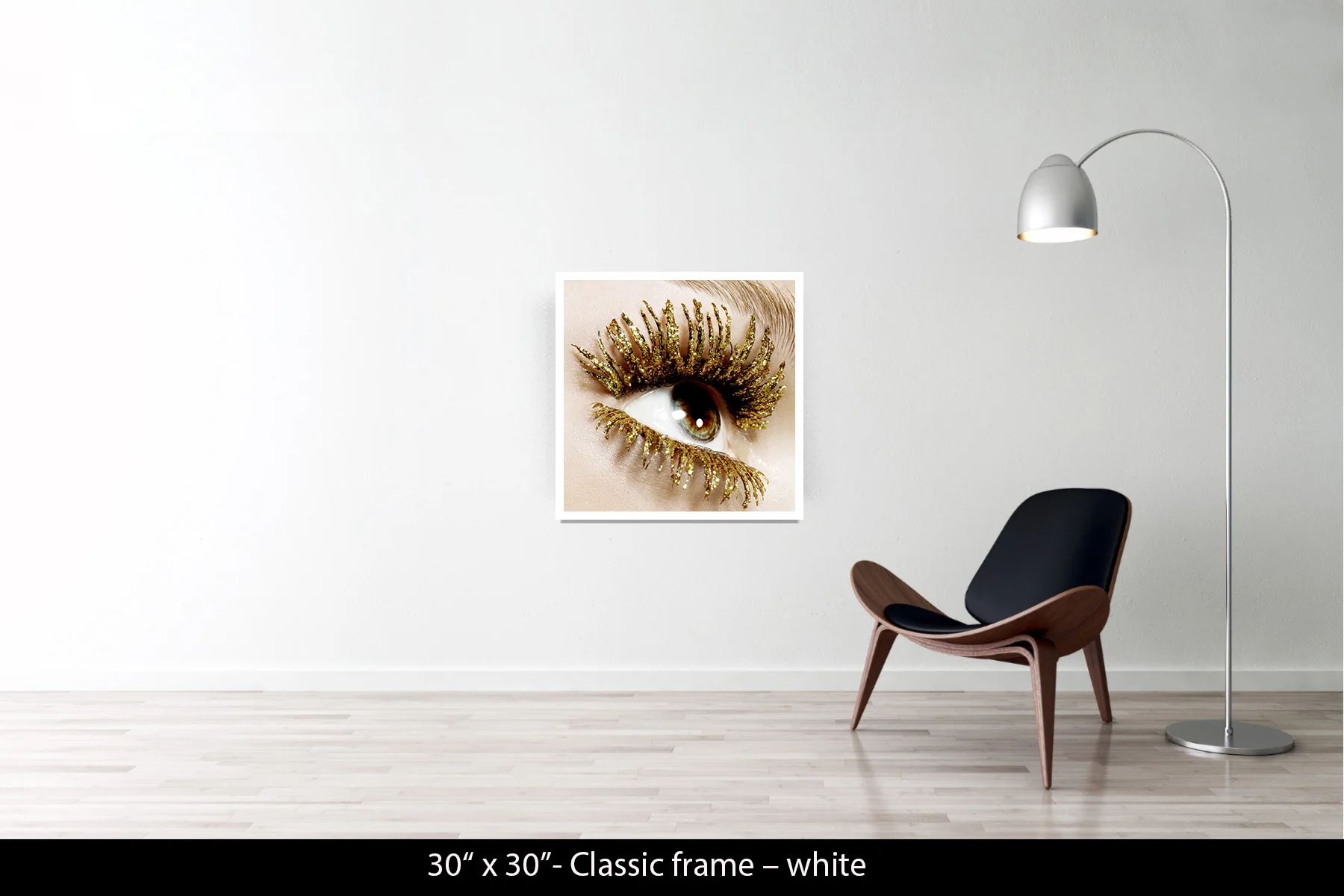 30"x30" | Classic Frame White