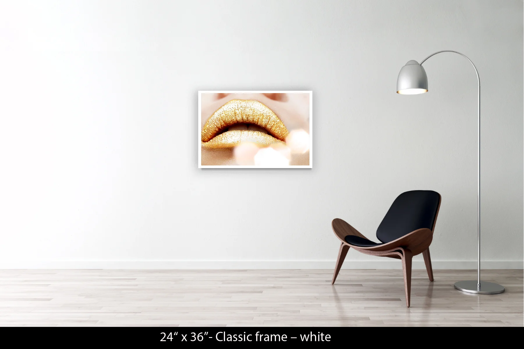 24"x36" | Classic Frame White