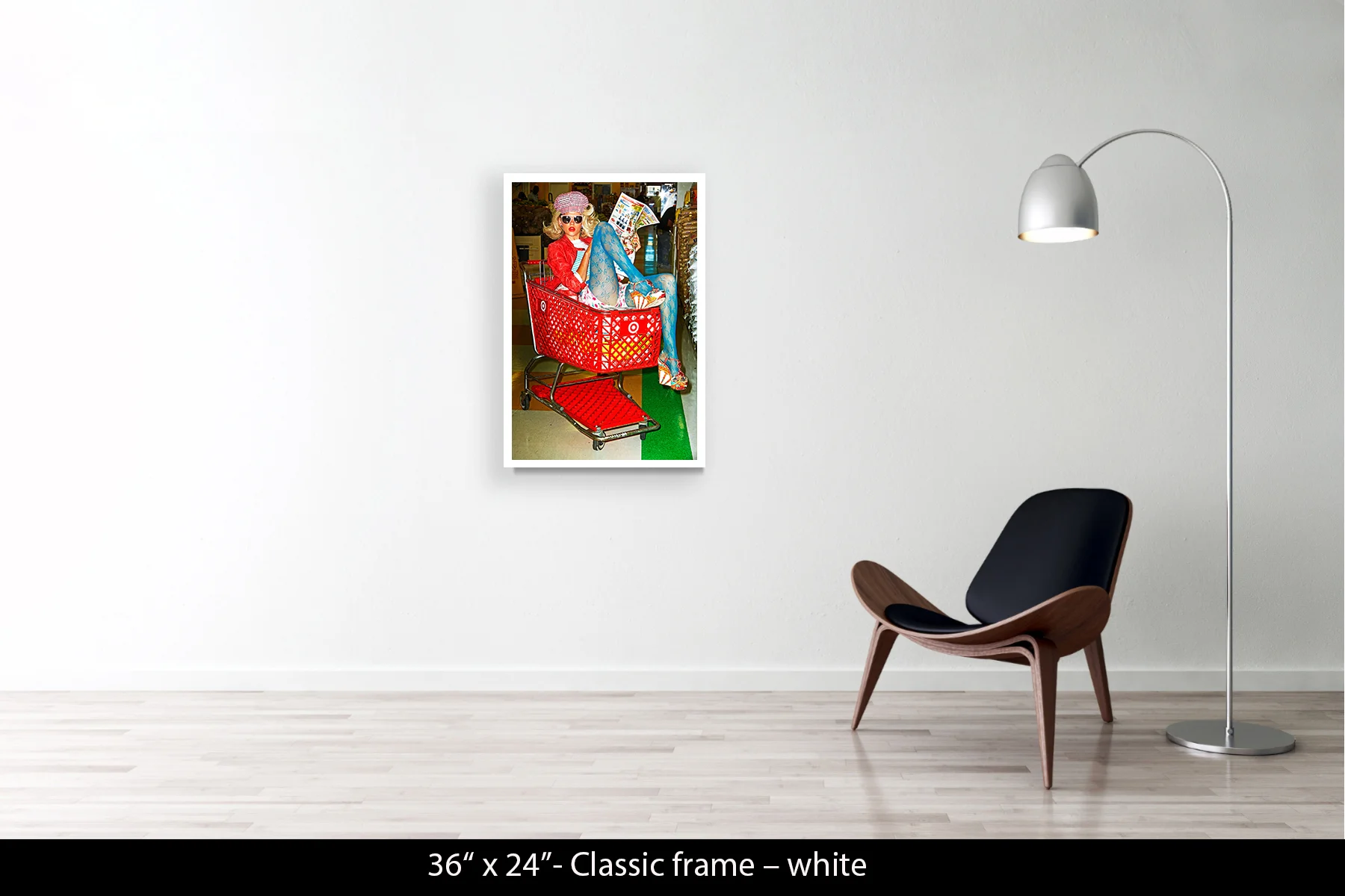 36"x24" | Classic Frame White