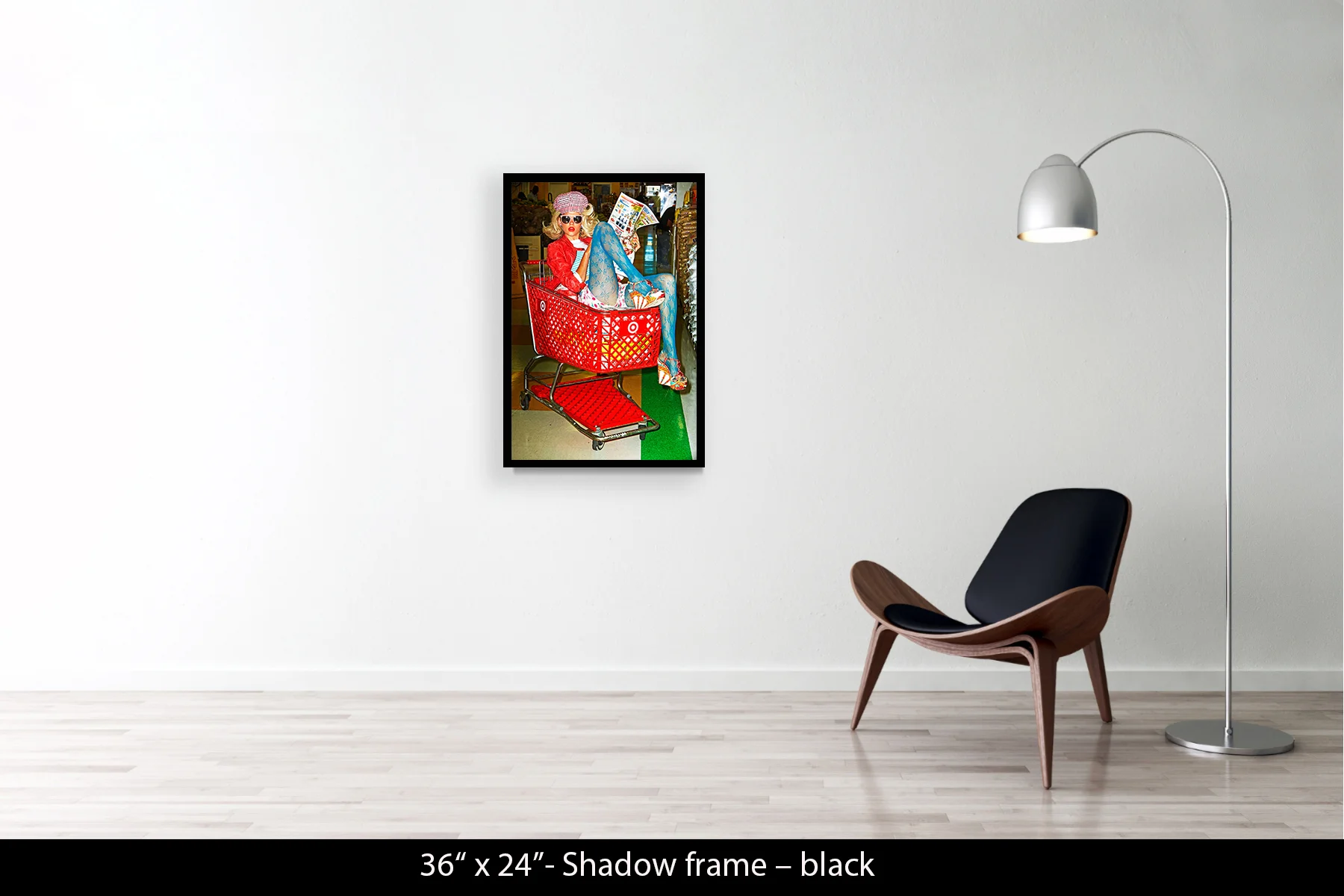 36"x24" | Shadow Frame Black