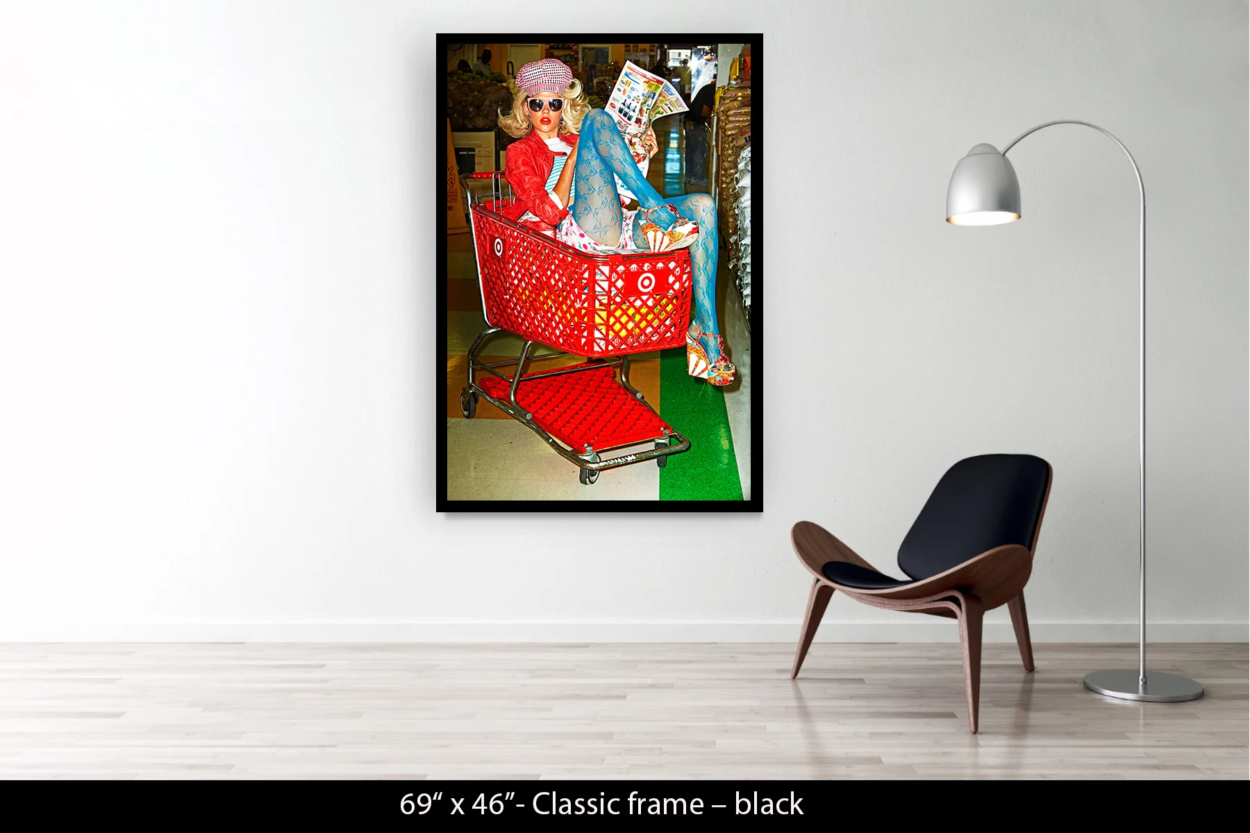 69"x46" | Classic Frame Black