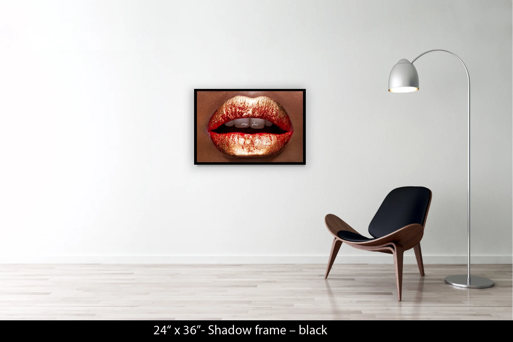 24"x36" | Shadow Frame Black