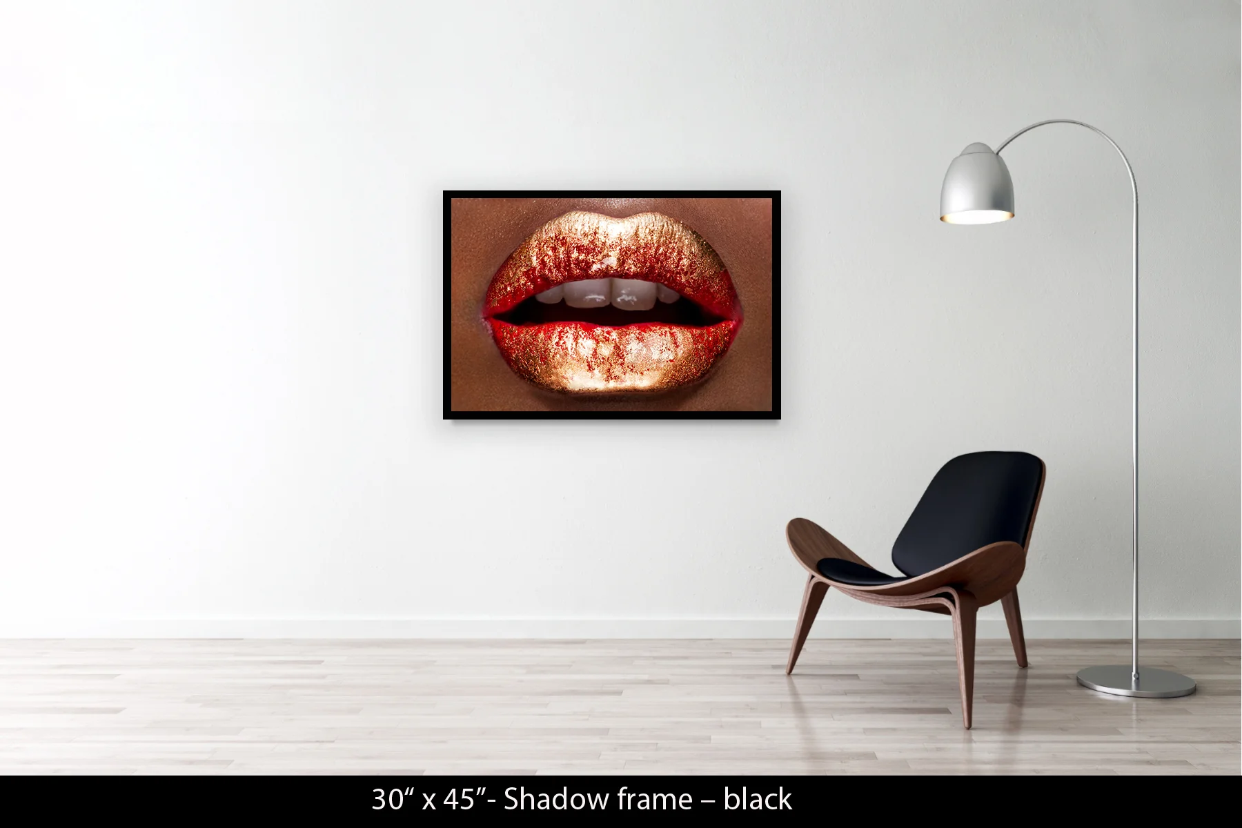 30"x45" | Shadow Frame Black