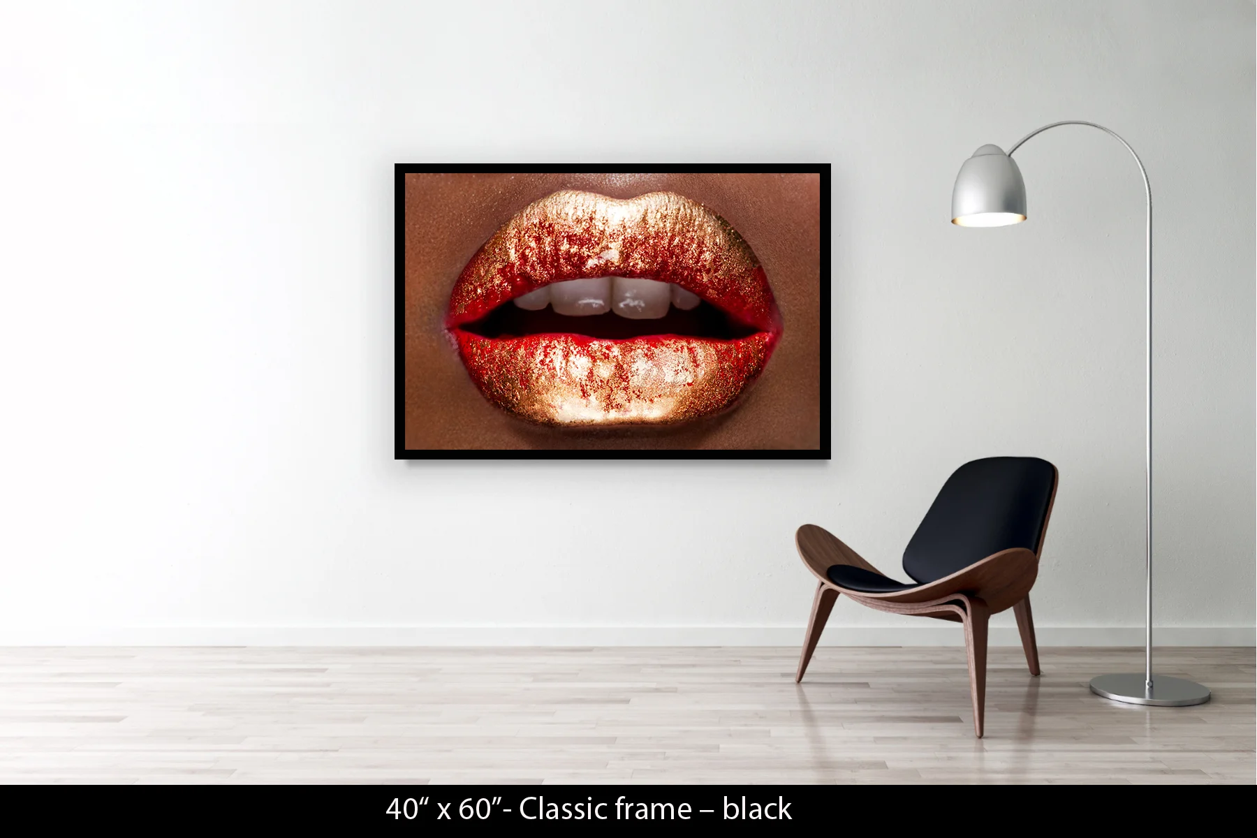 40"x60" | Classic Frame Black