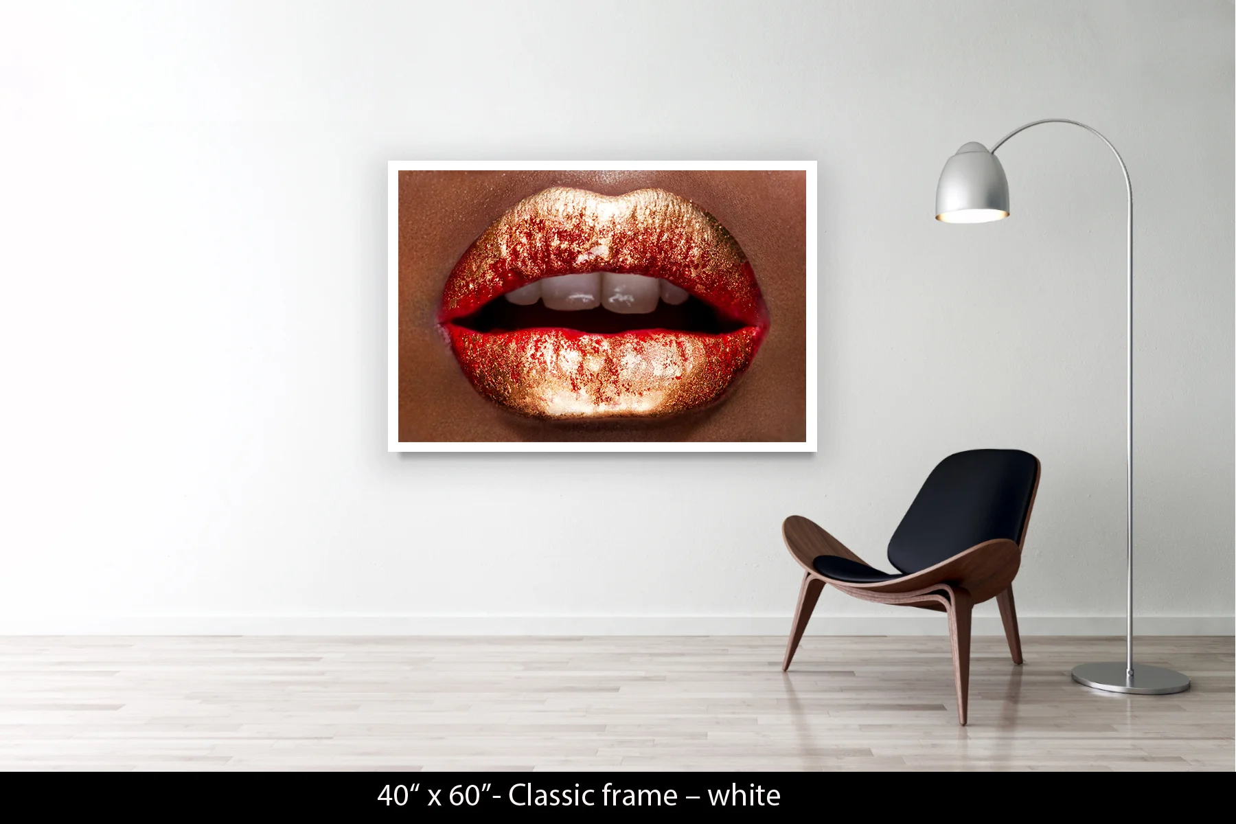 40"x60" | Classic Frame White