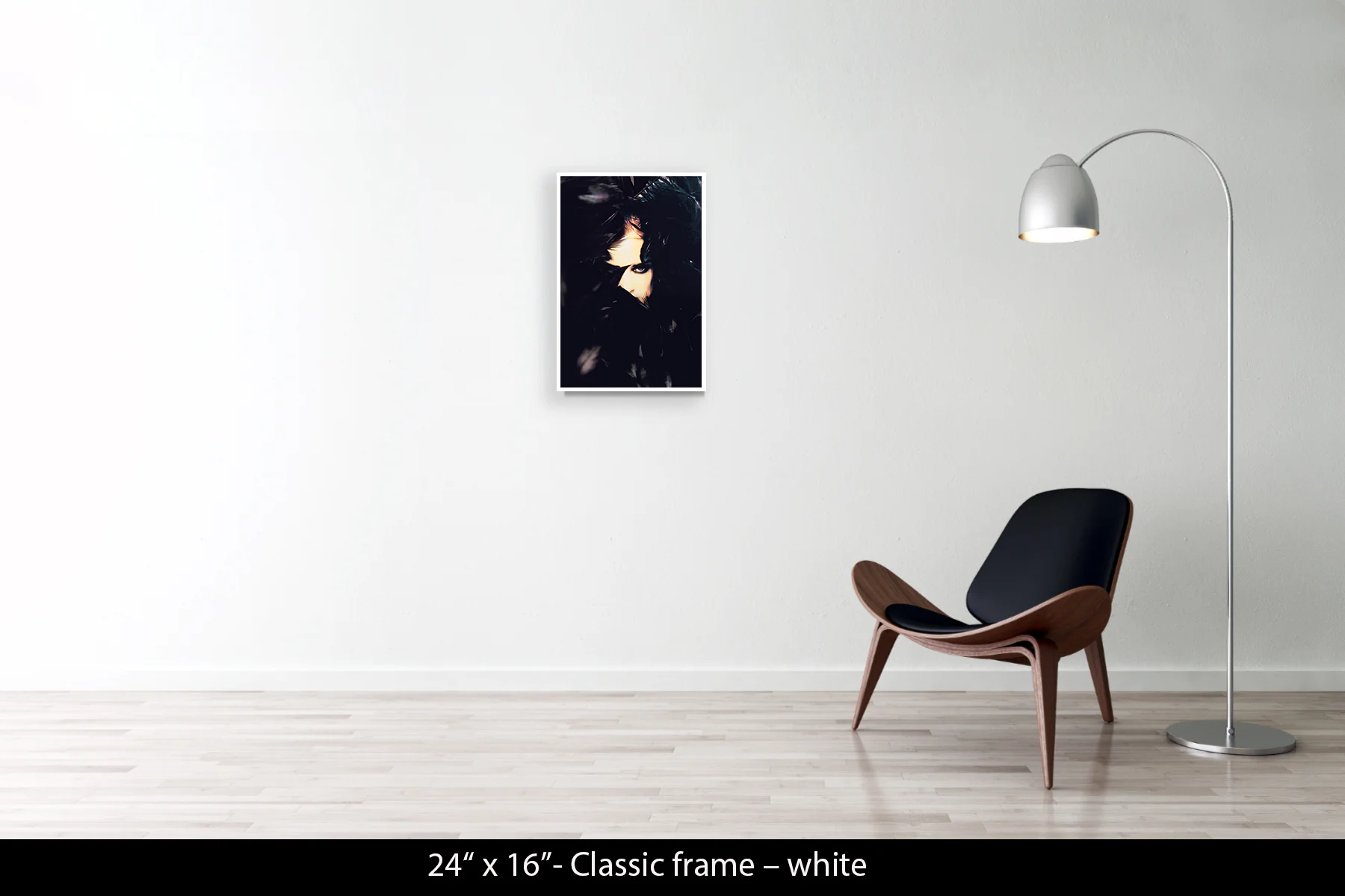 24"x16" | Classic Frame Black