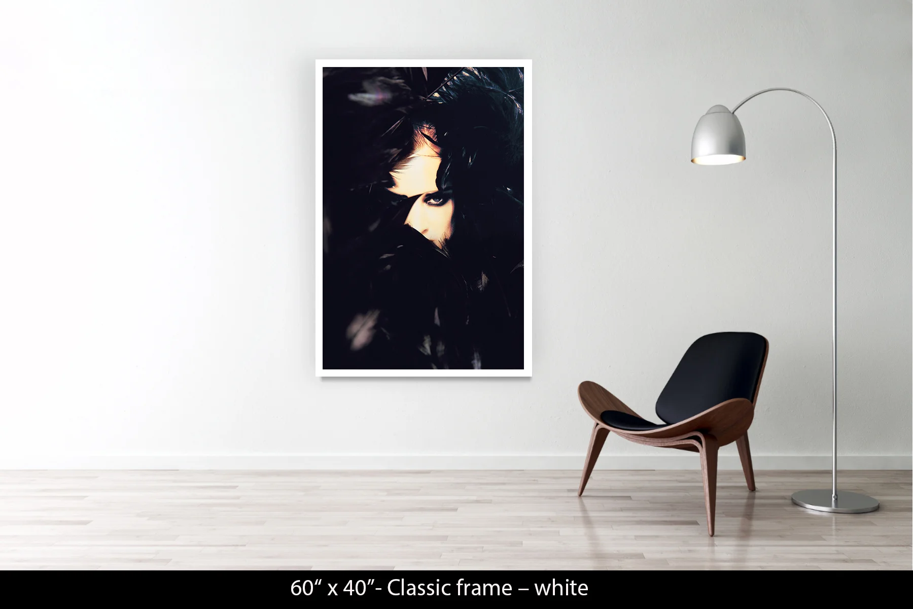 60"x40" | Classic Frame White
