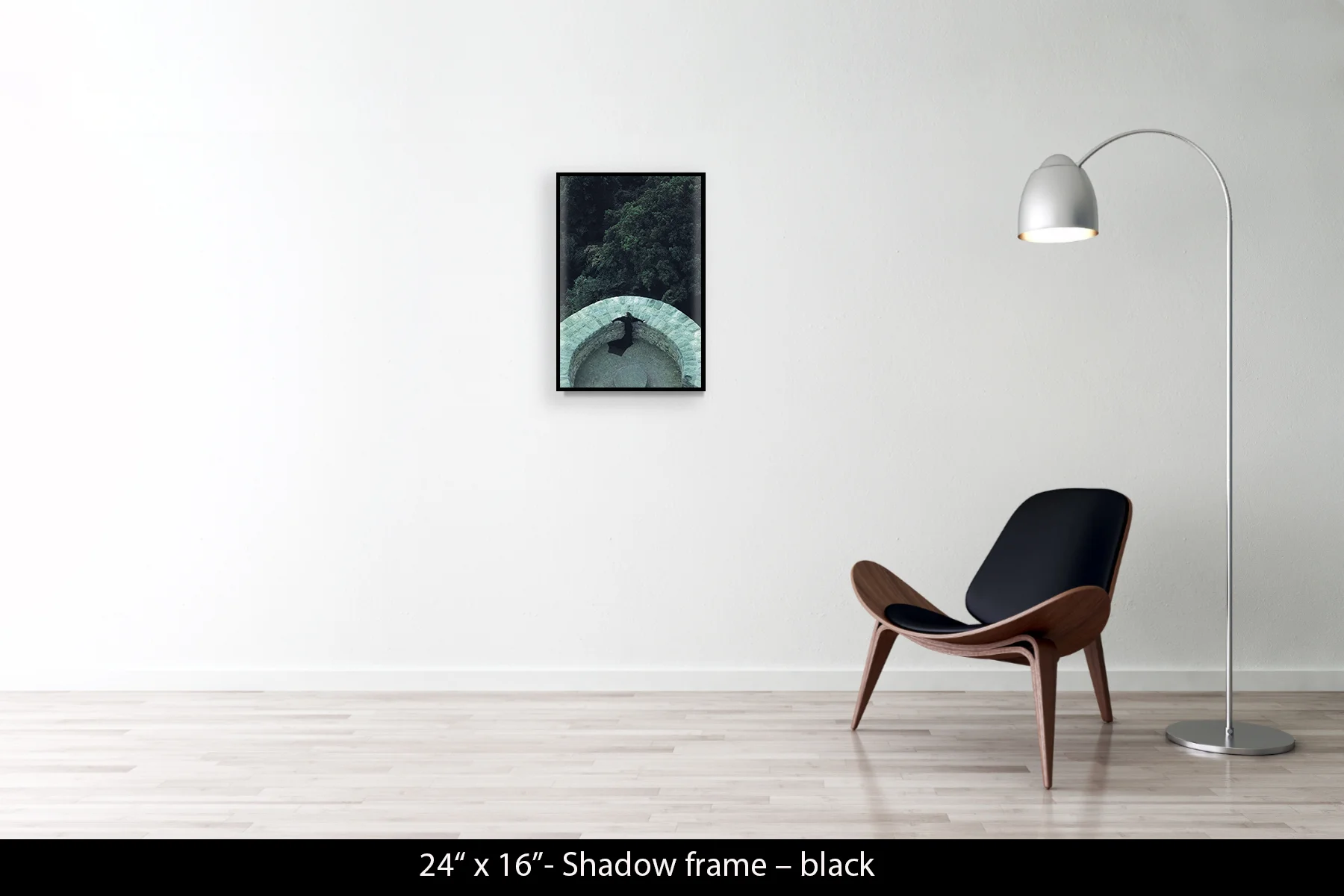 24"x16" | Shadow Frame Black