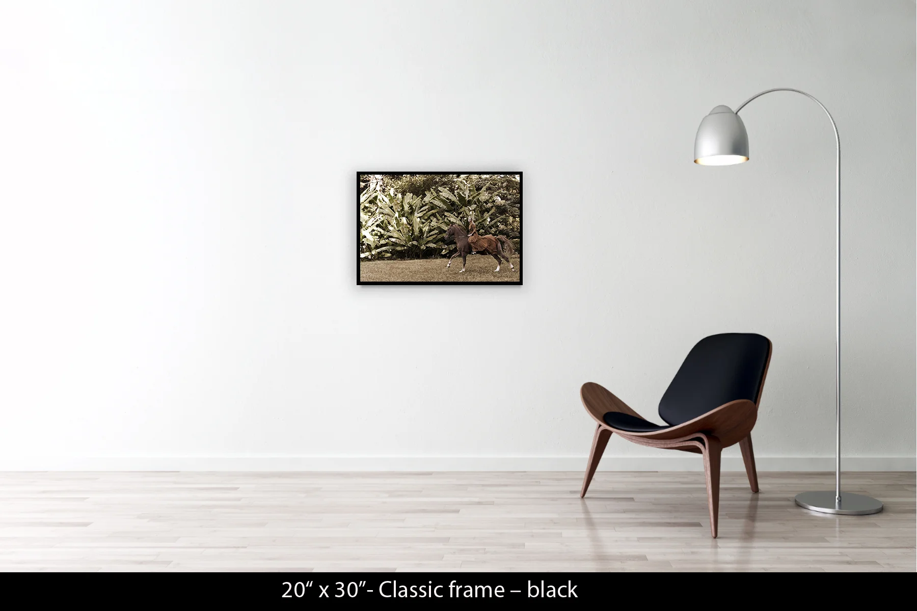 20"x30" | Classic Frame Black