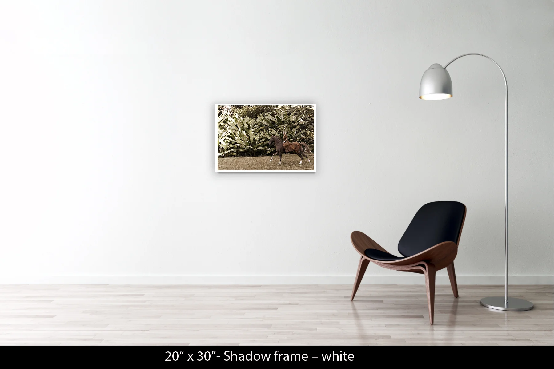 20"x30" | Shadow Frame White