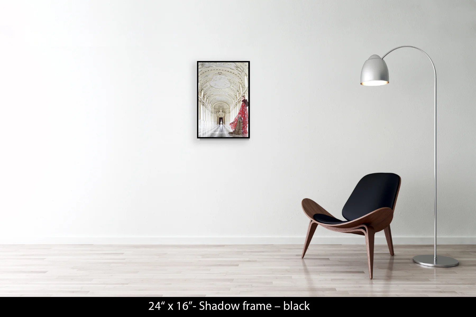 24"x16" | Shadow Frame Black