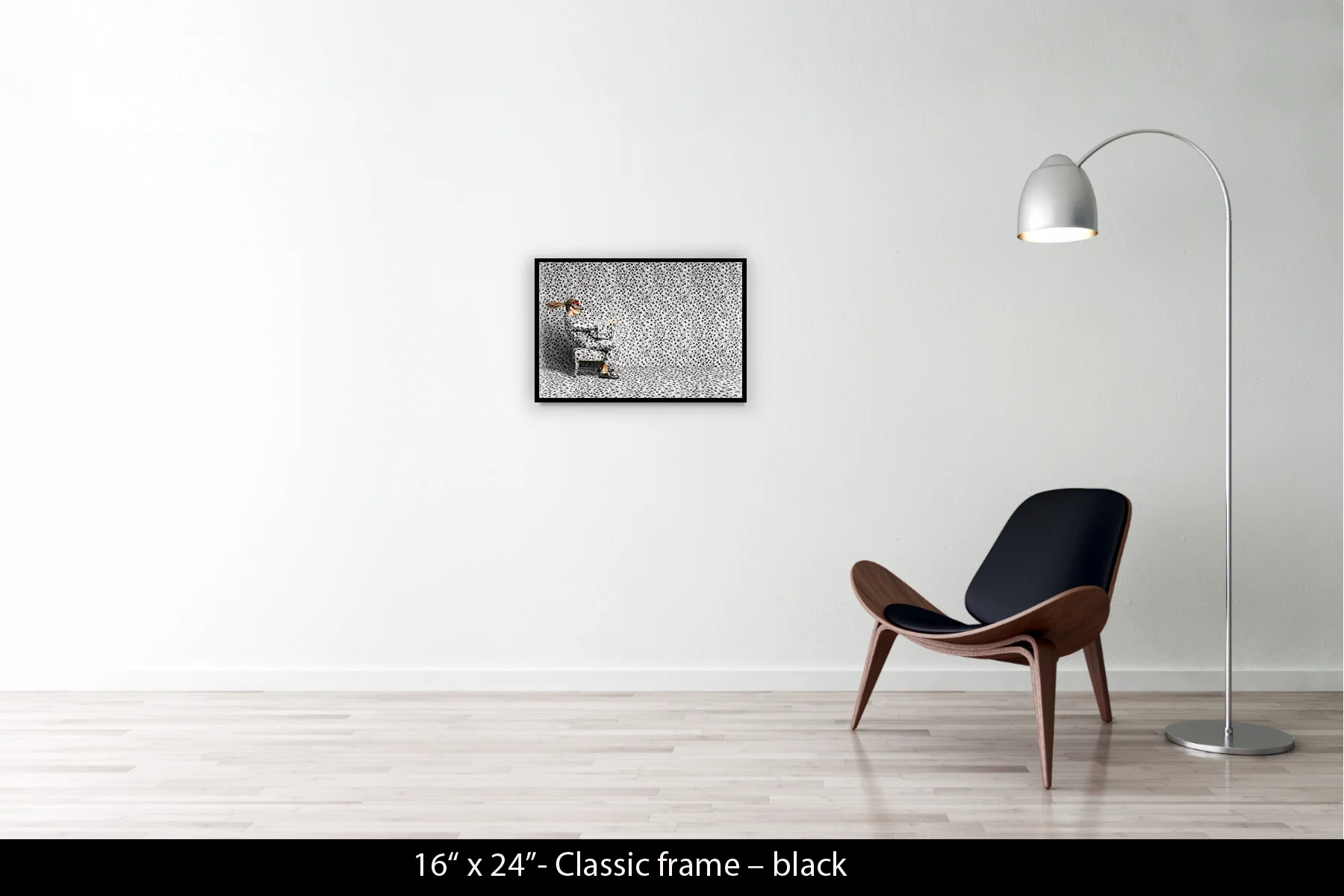 16"x24" | Classic Frame Black