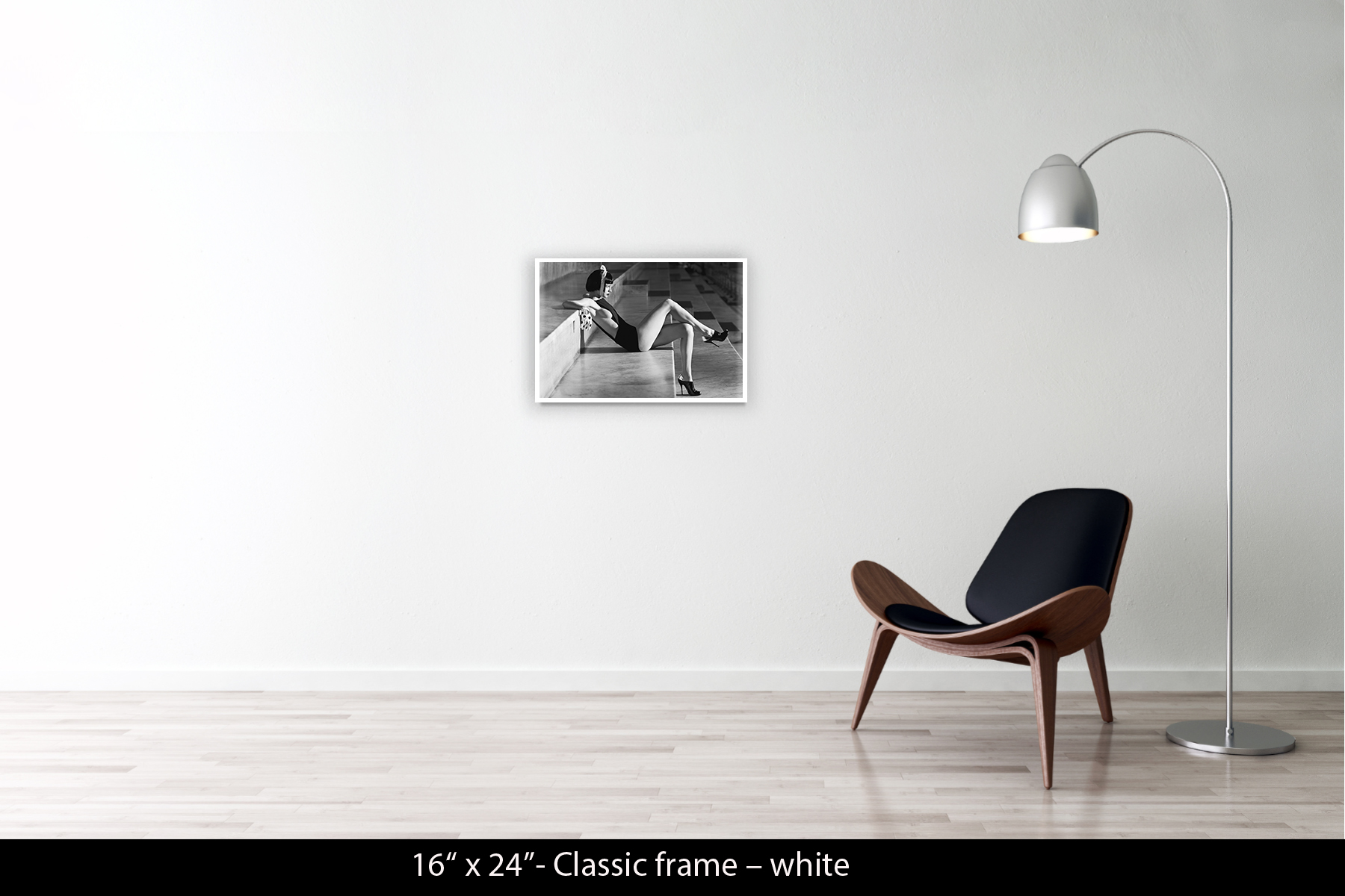 16"x24" | Classic Frame White