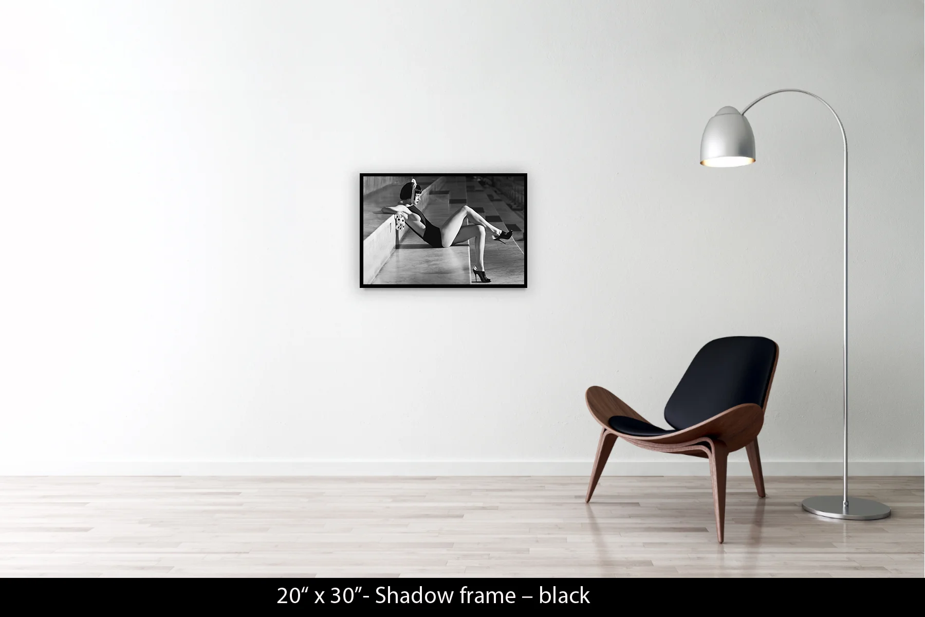 20"x30" | Shadow Frame Black