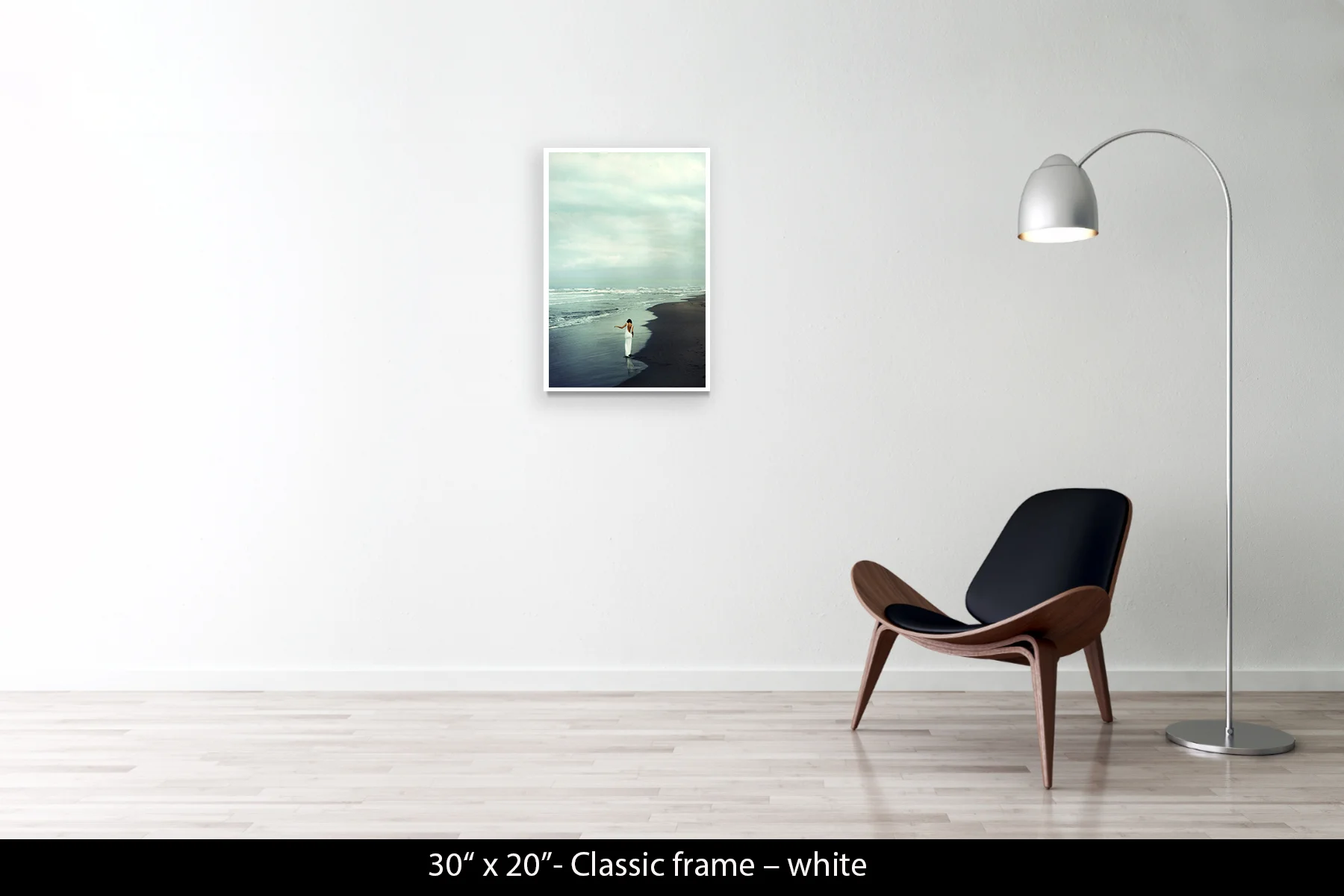 30"x20" | Classic Frame White