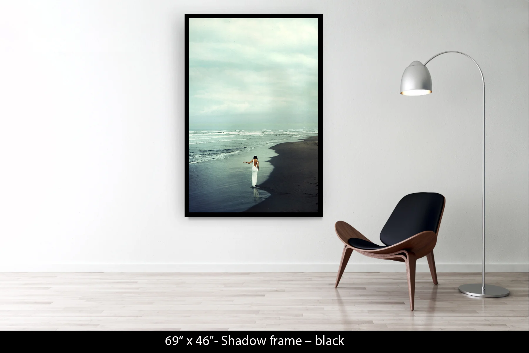 69"x46" | Shadow Frame Black
