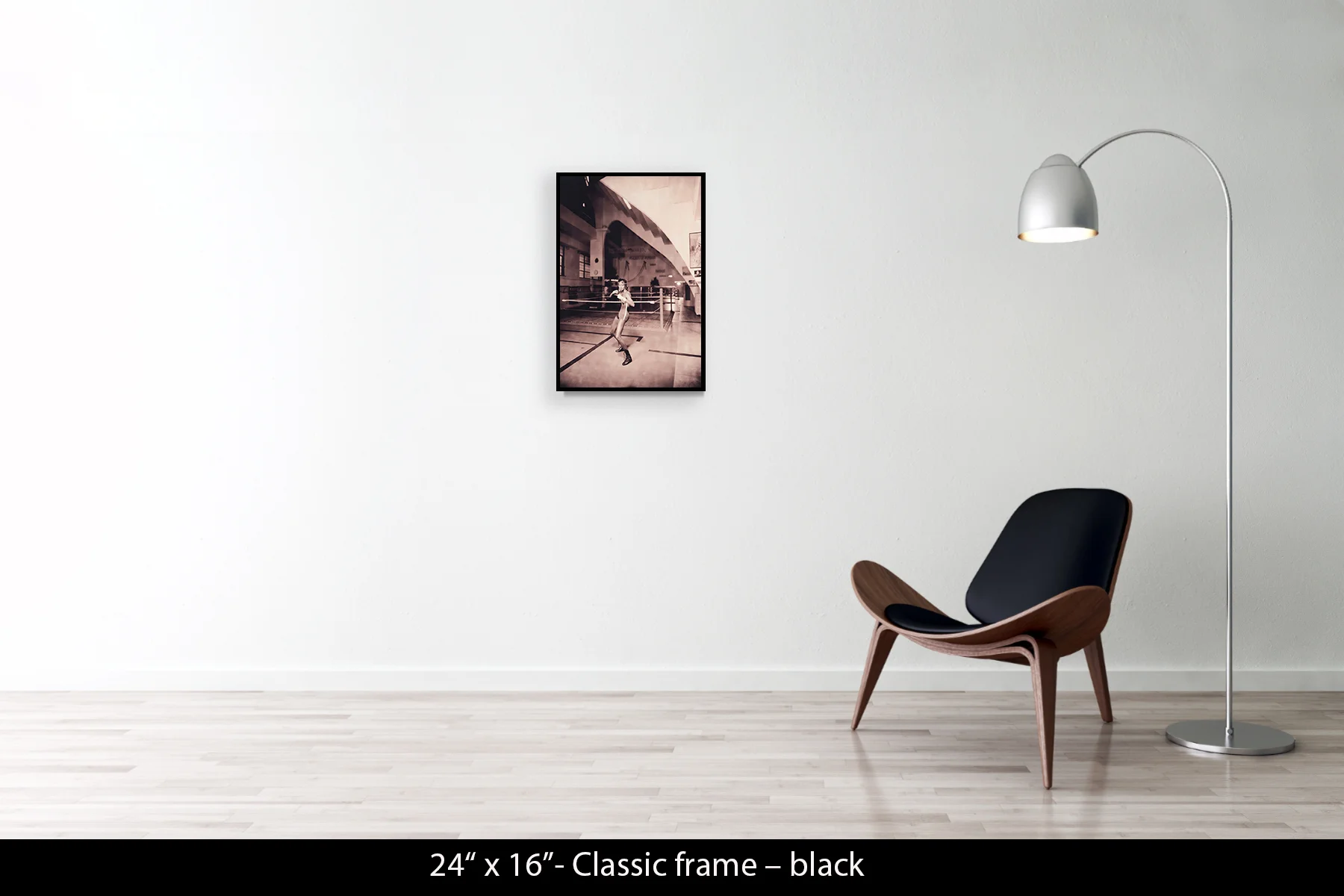 24"x16" | Classic Frame Black