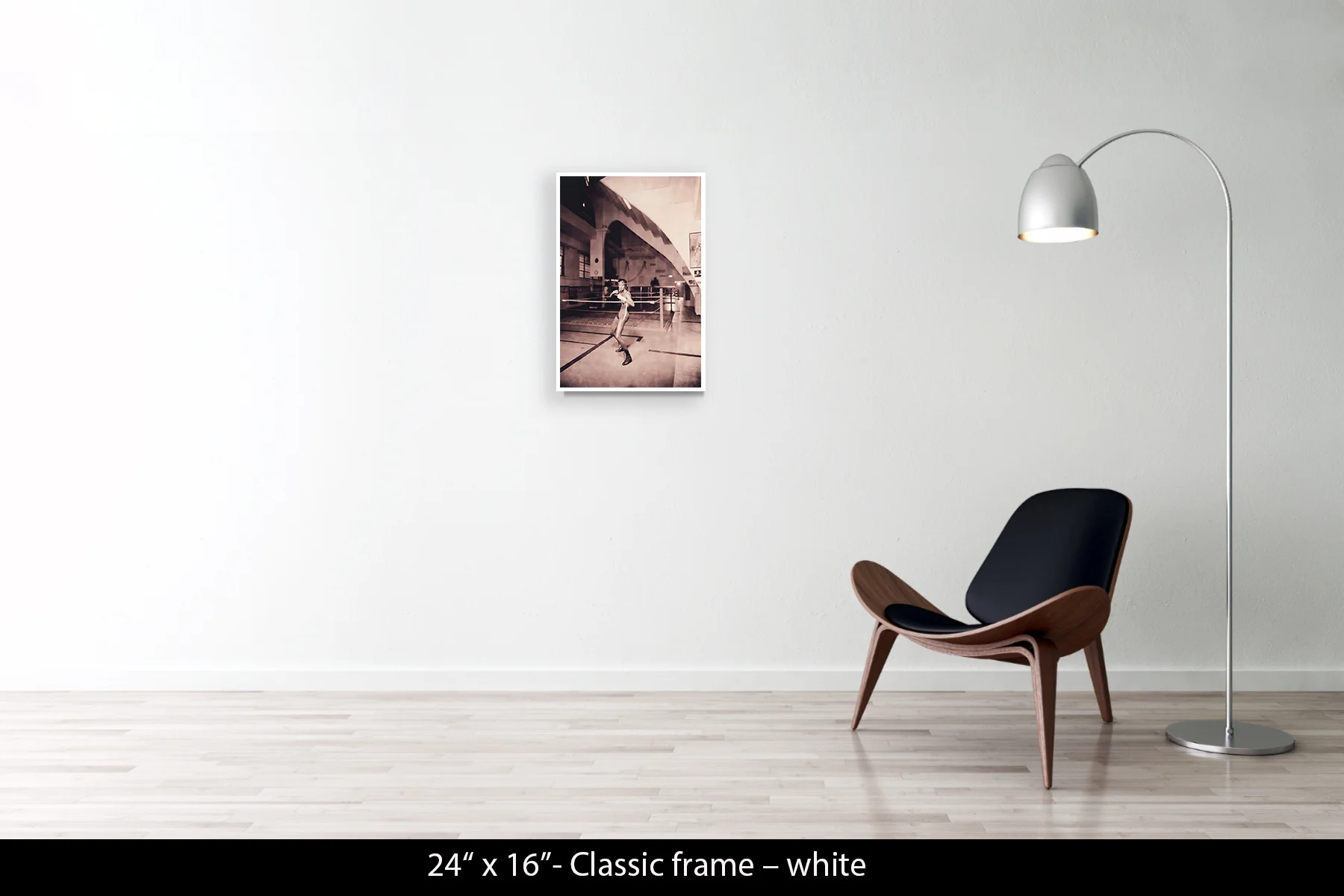 24"x16" | Classic Frame White