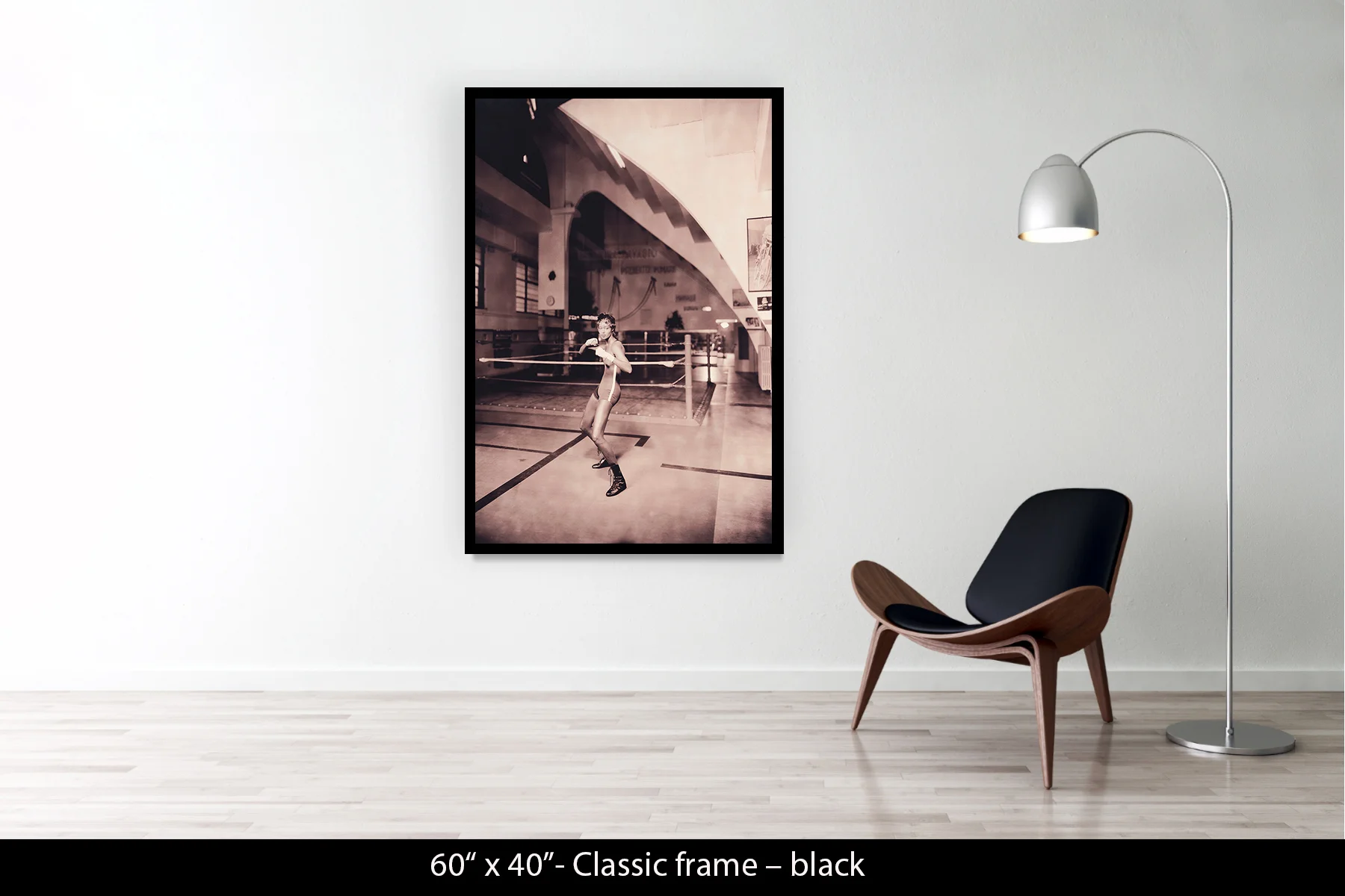 60"x40" | Classic Frame Black