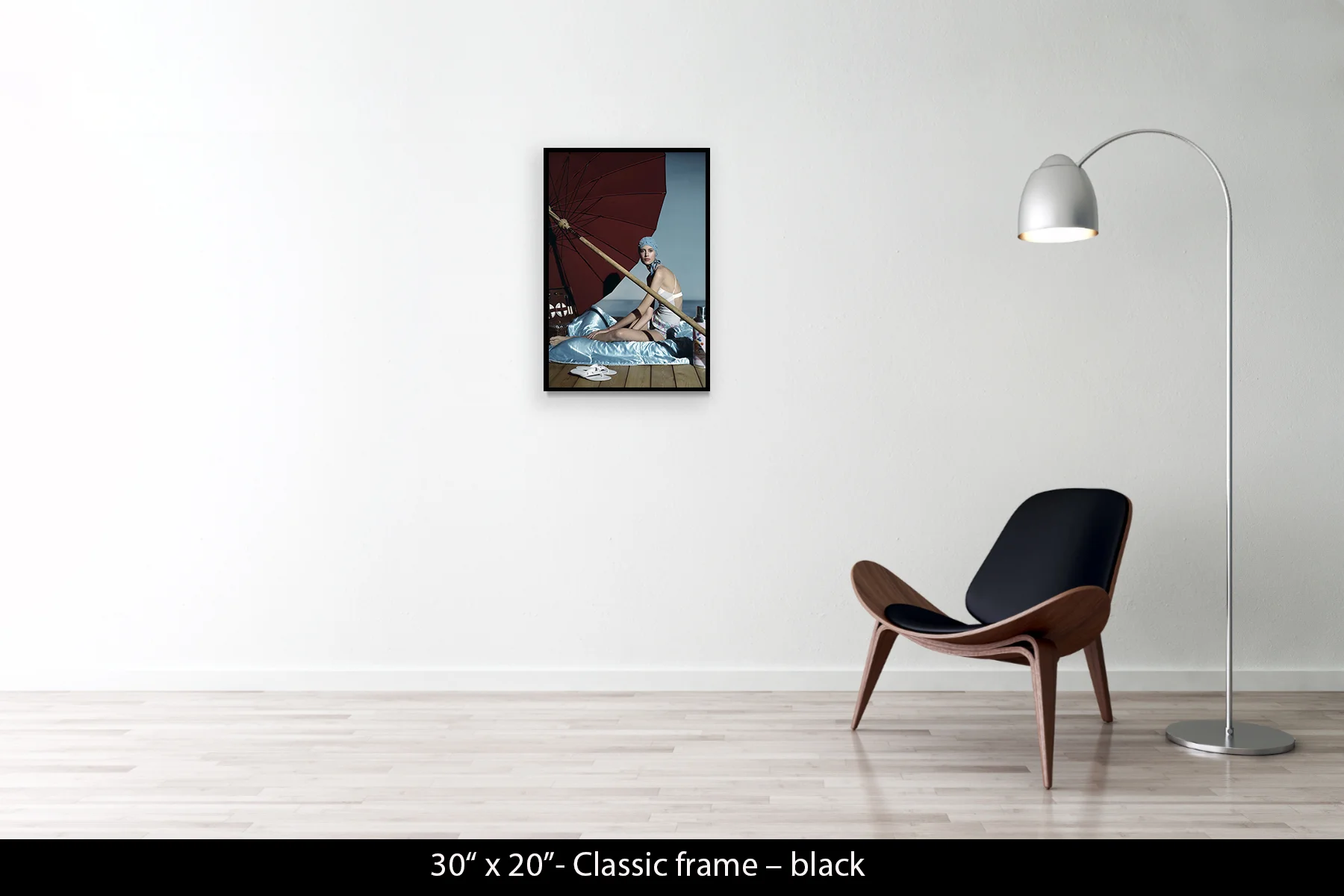 30"x20" | Classic Frame Black