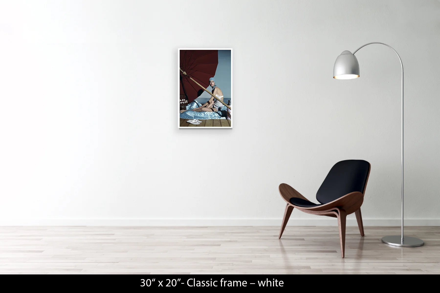 30"x20" | Classic Frame White