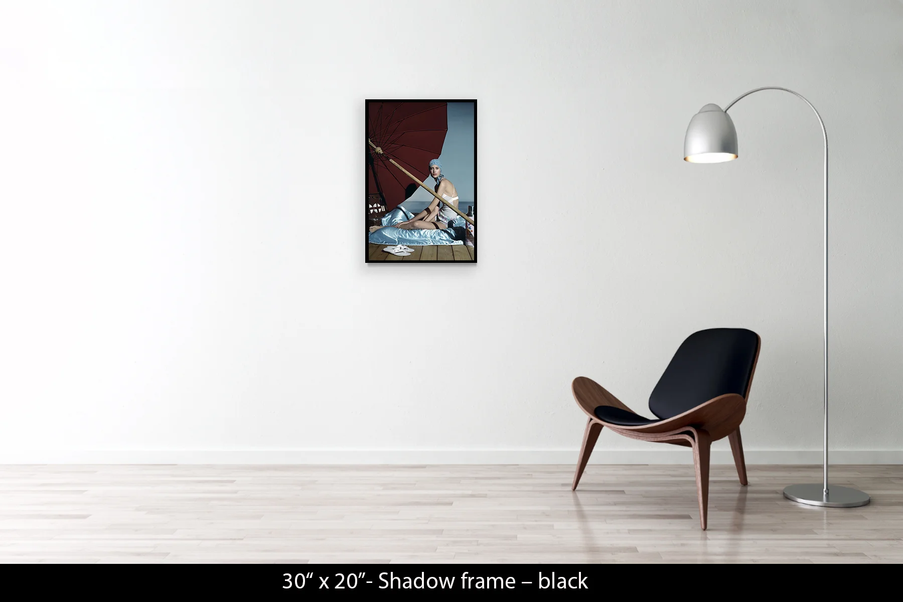30"x20" | Shadow Frame Black