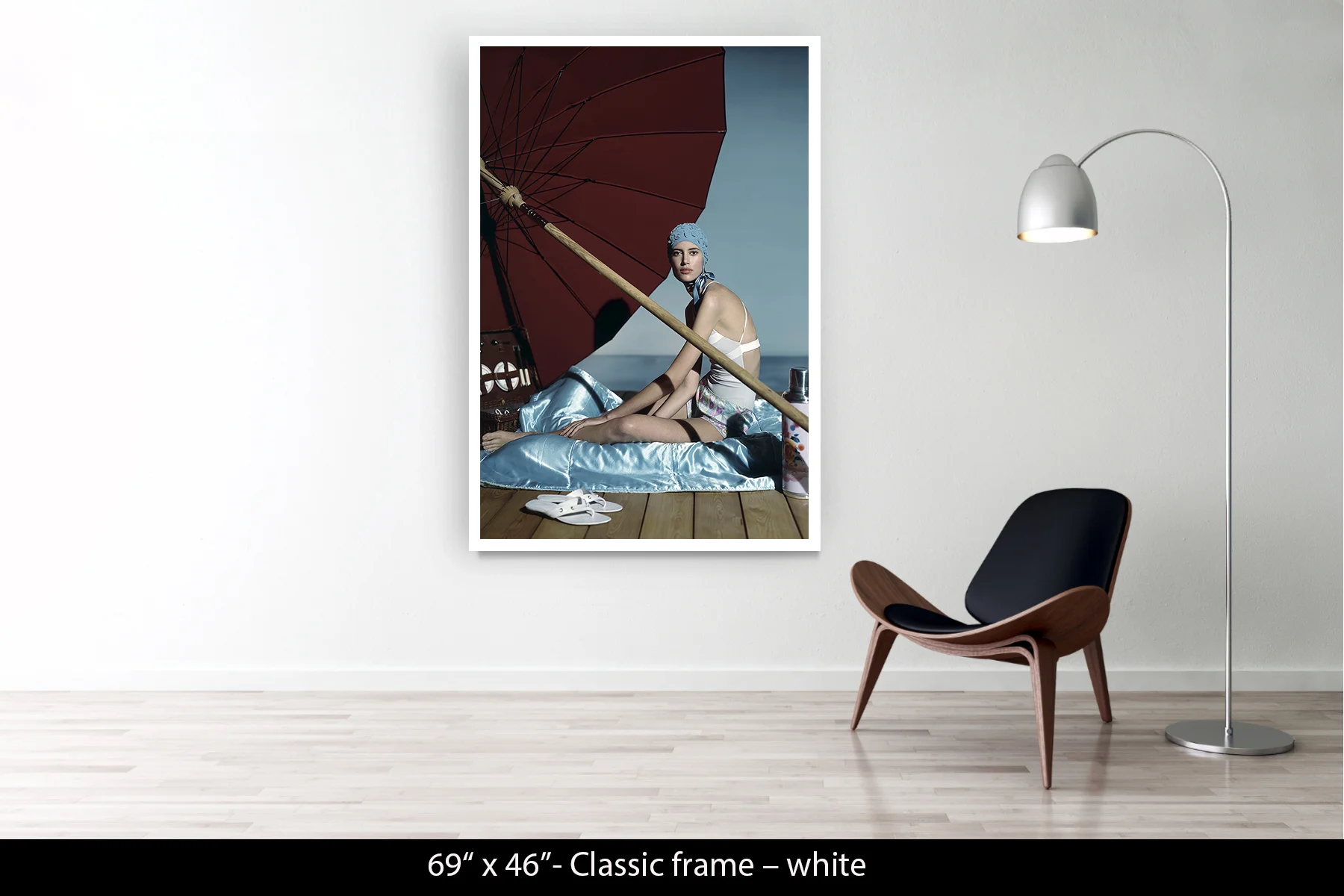 69"x46" | Classic Frame White