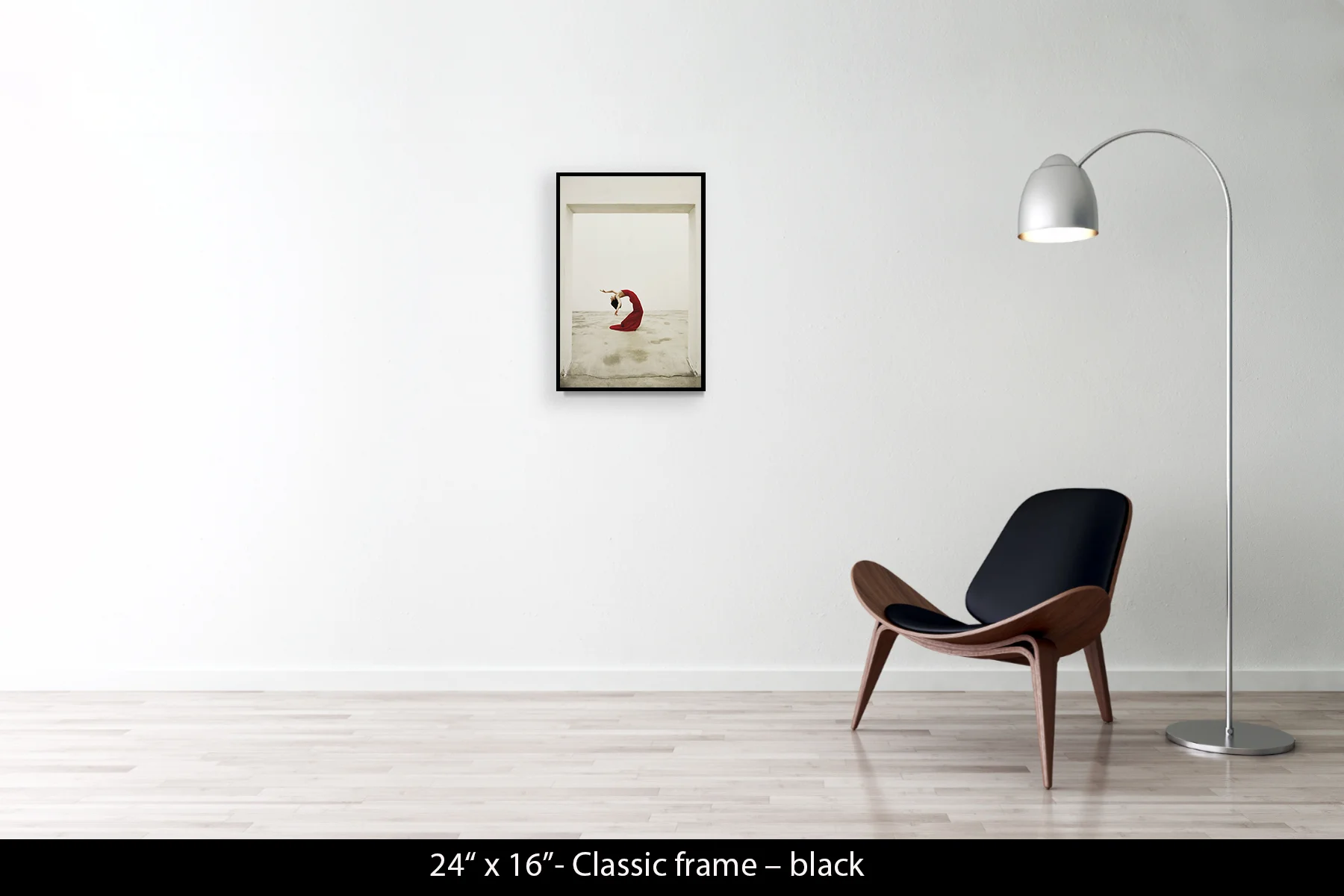 24"x16" | Classic Frame Black