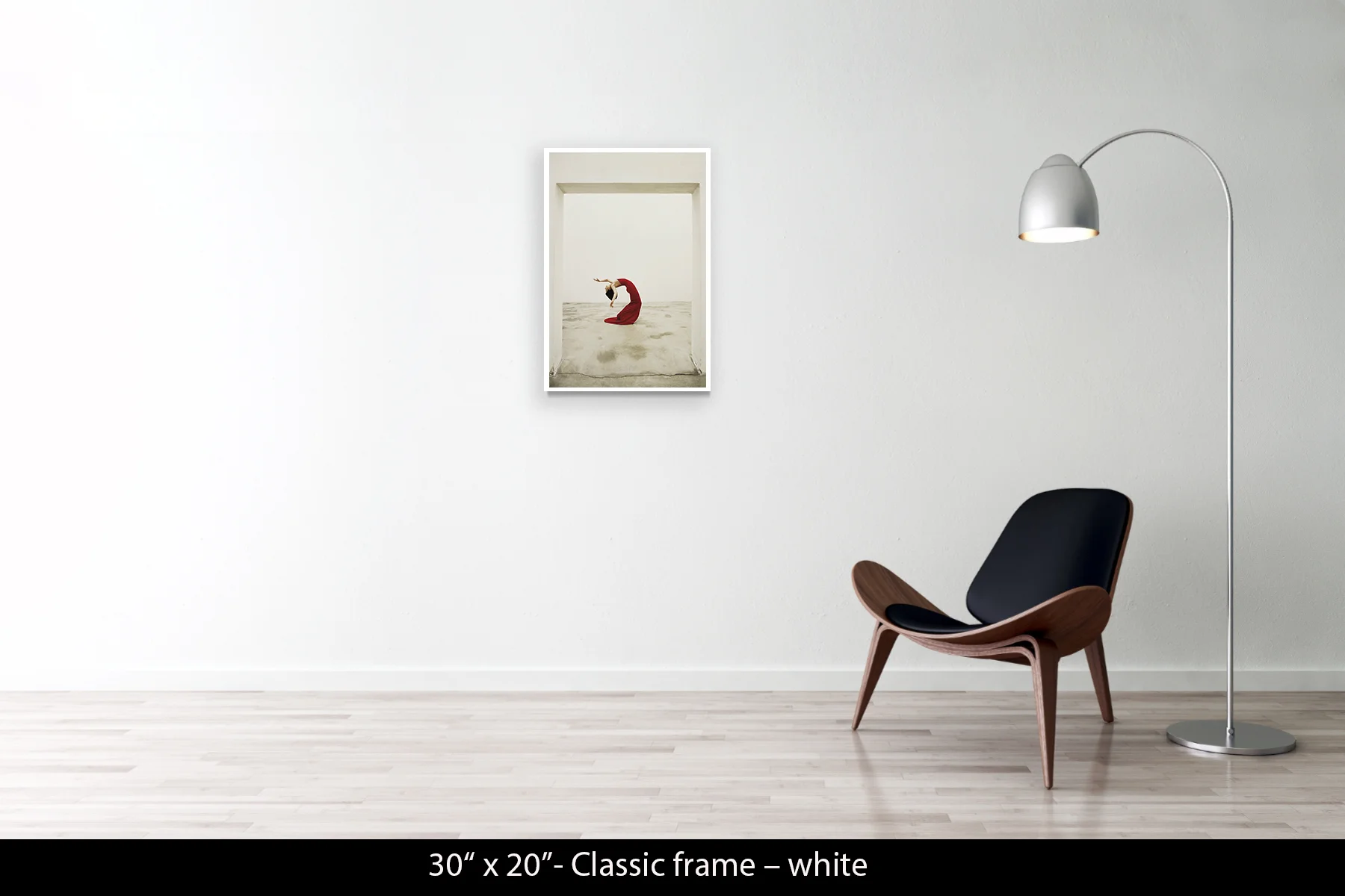 30"x20" | Classic Frame White