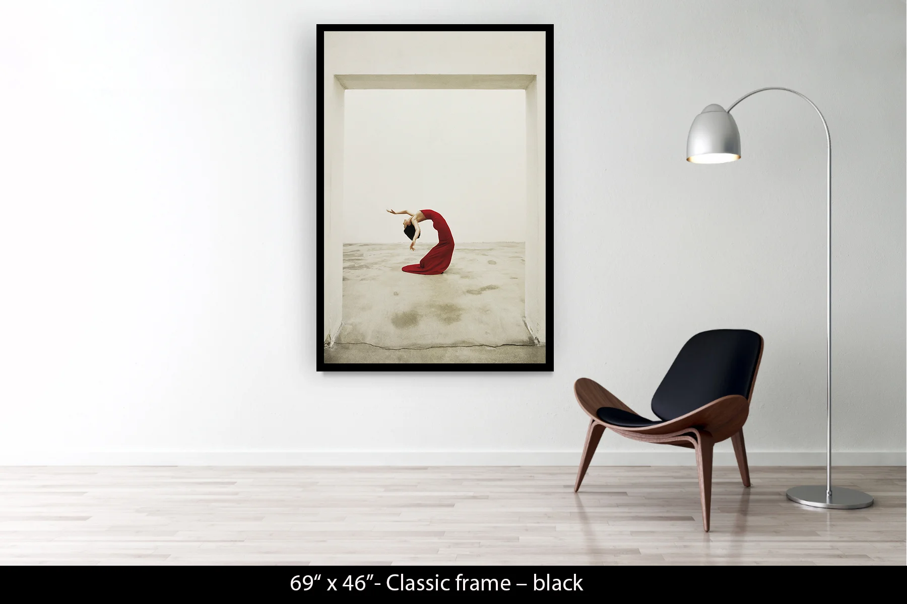 69"x46" | Classic Frame Black