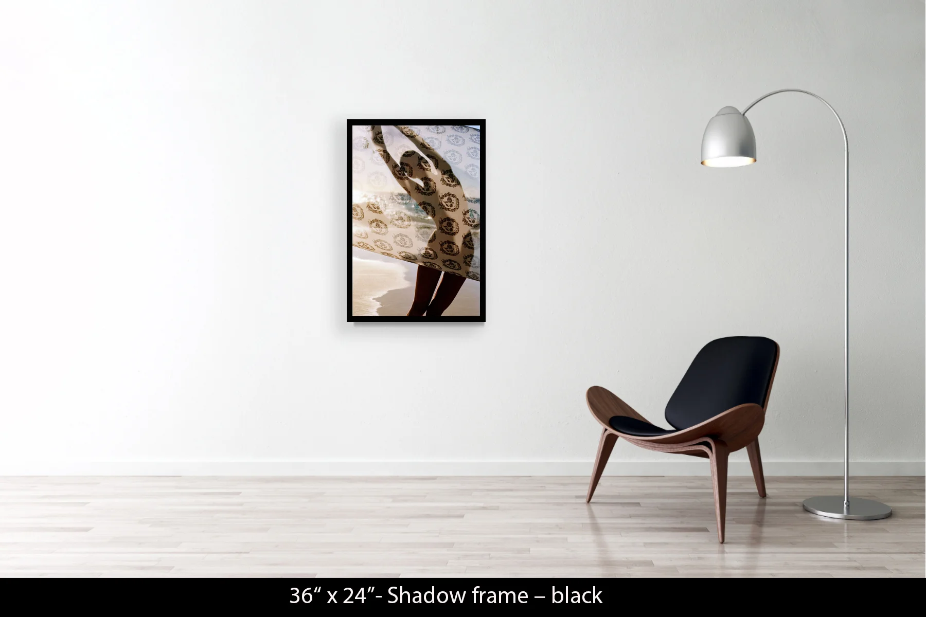 36"x24" | Shadow Frame Black