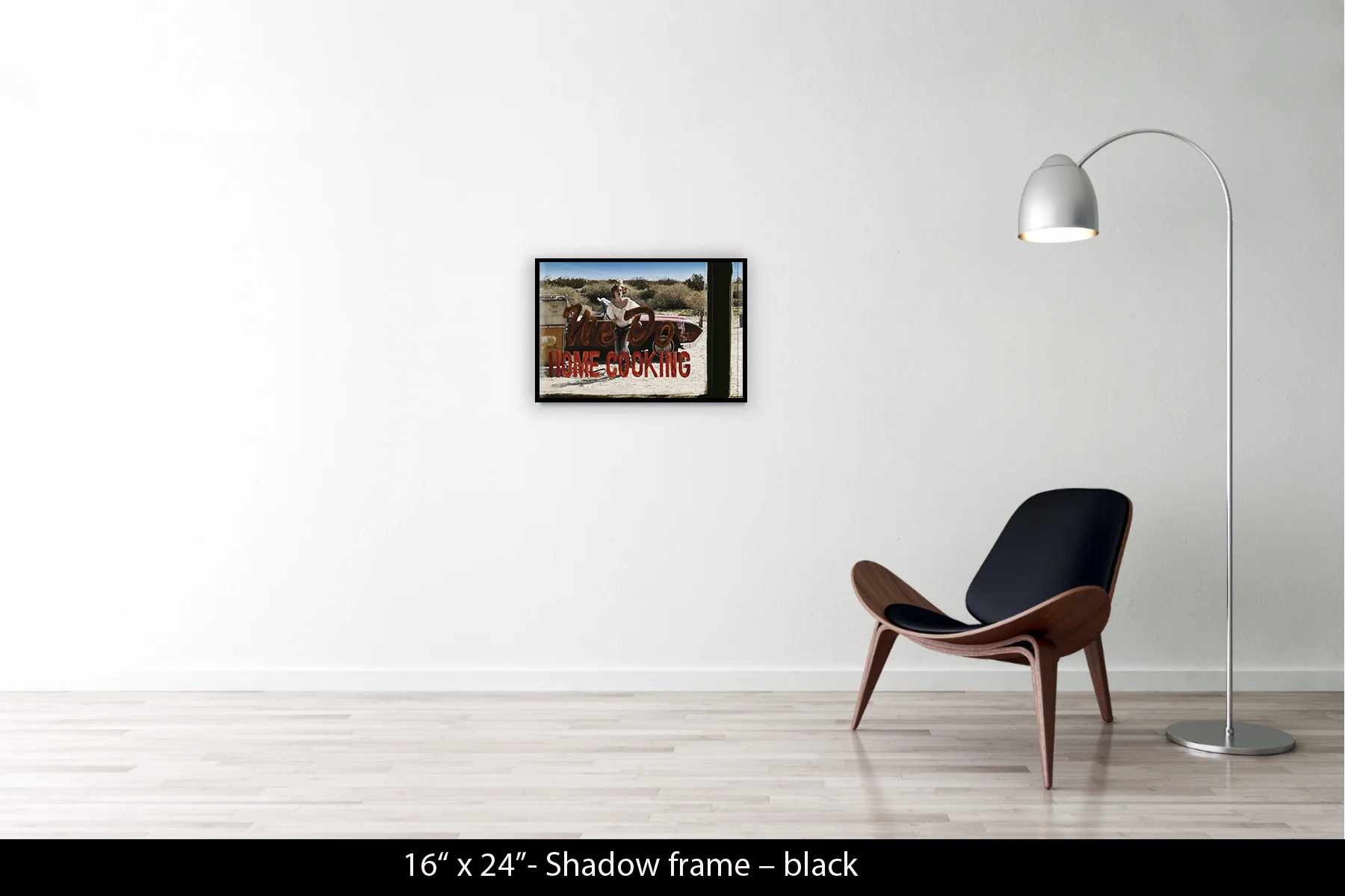 16"x24" | Shadow Frame Black