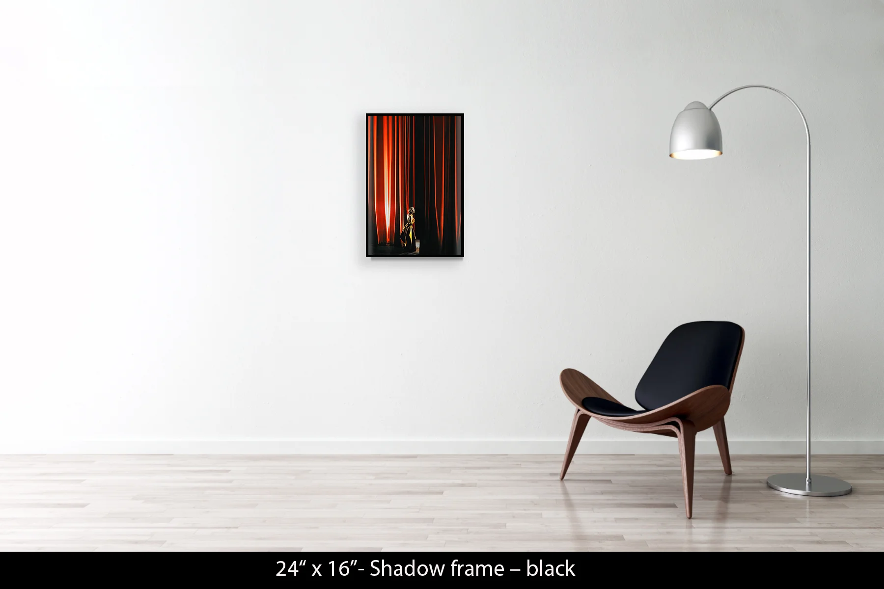 24"x16" | Shadow Frame Black