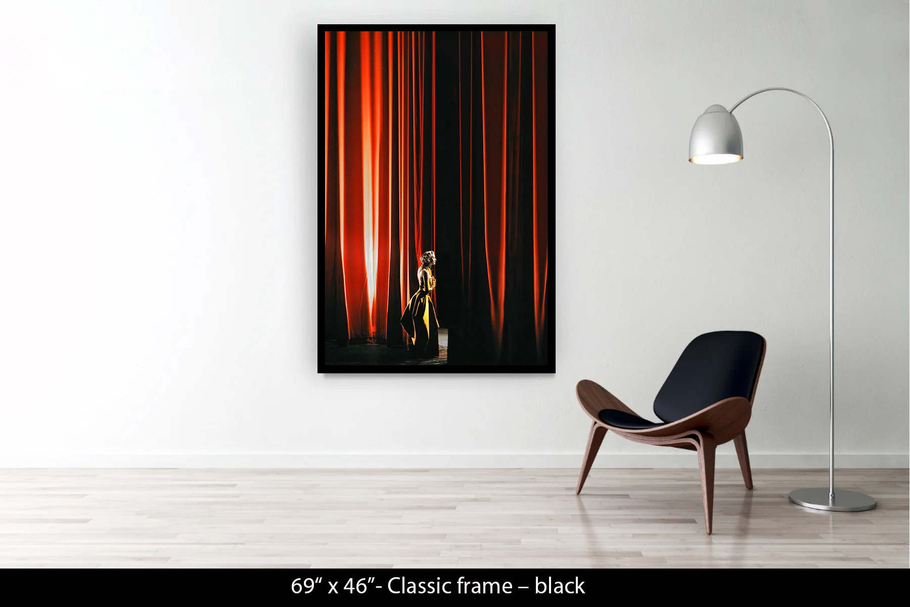 69"x46" | Classic Frame Black