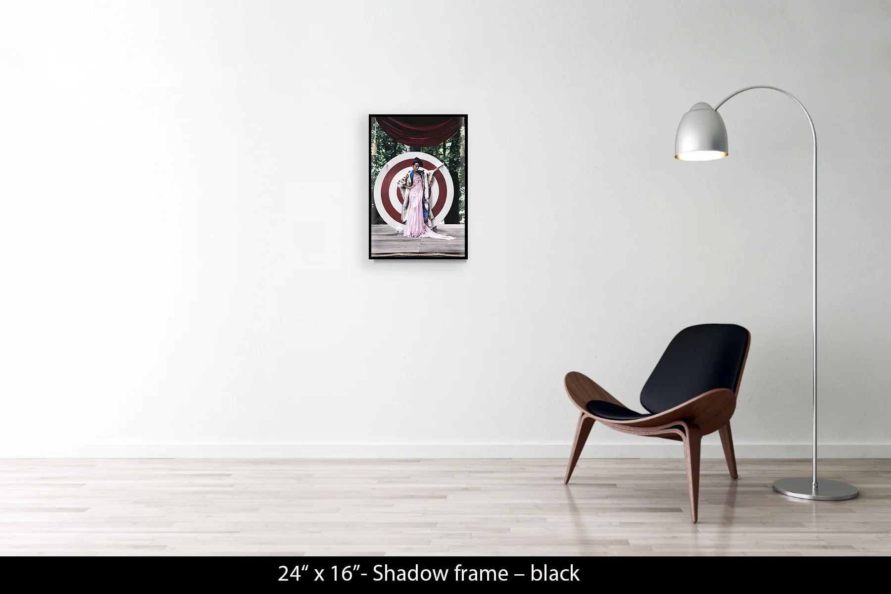 24"x16" | Shadow Frame Black