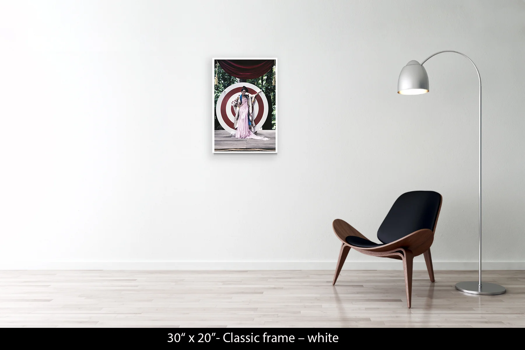 30"x20" | Classic Frame White