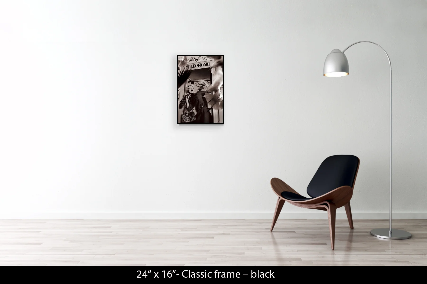 24"x16" | Classic Frame Black