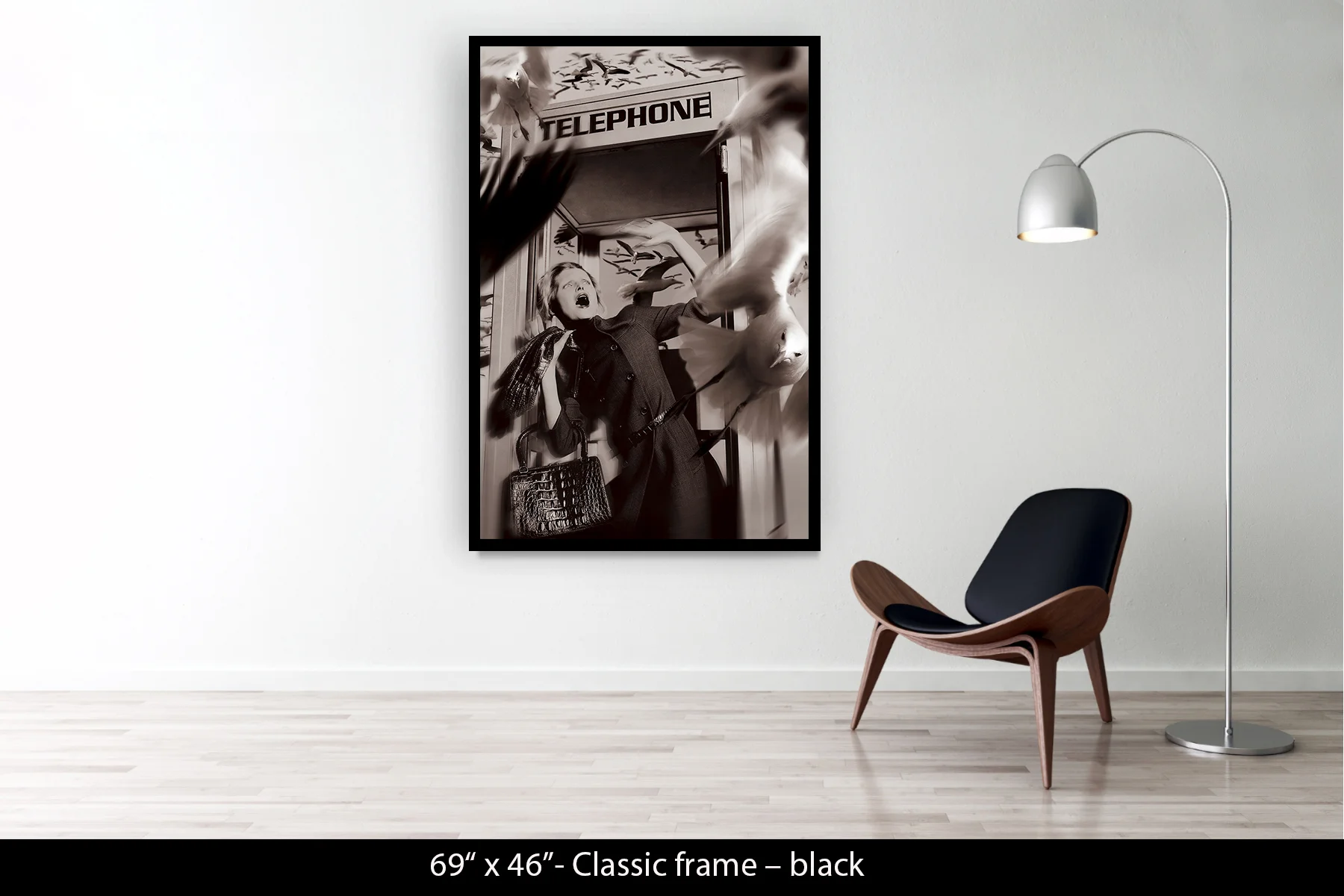 69"x46" | Classic Frame Black
